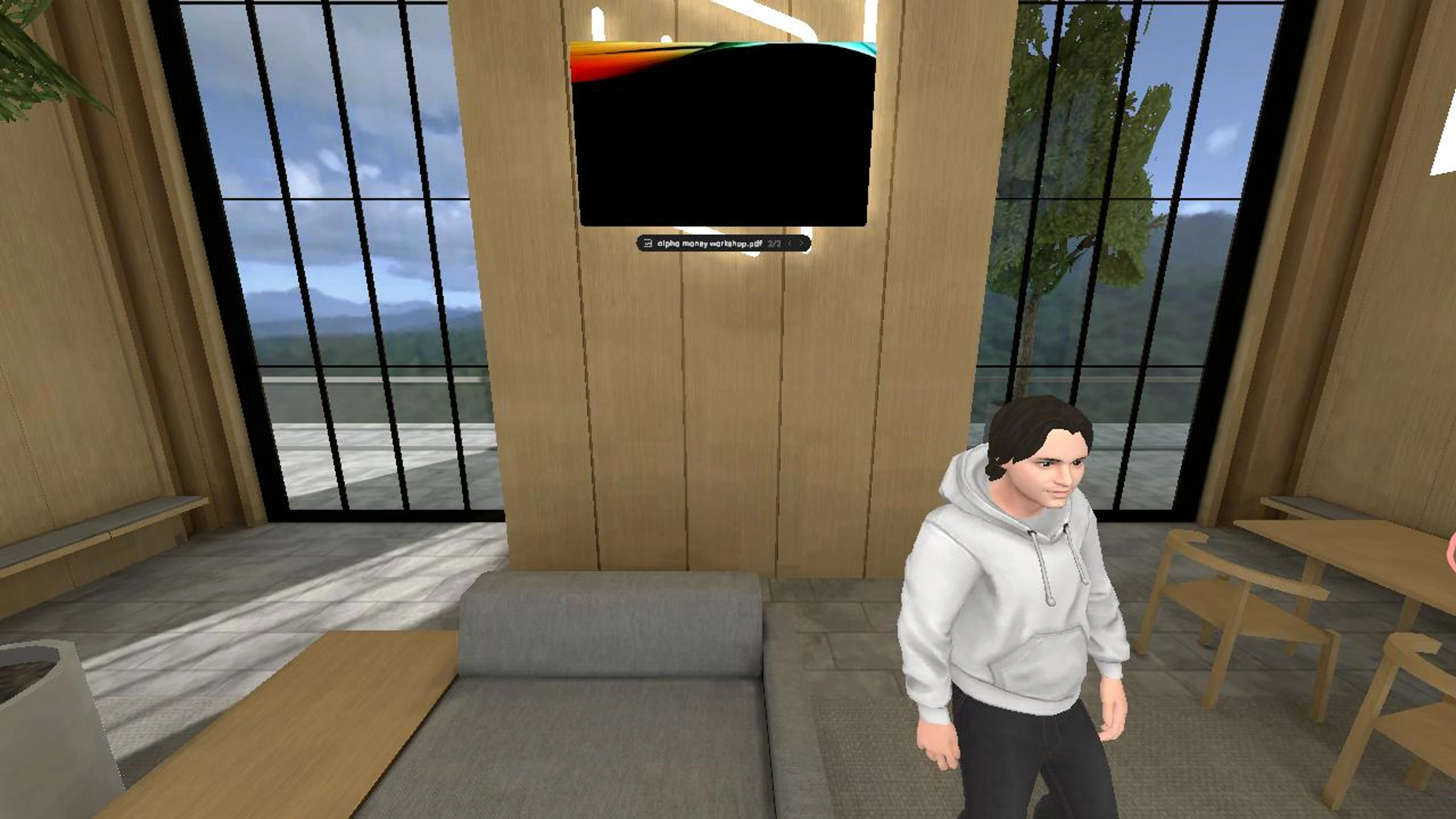 Ike Johnson's VR Social Lounge