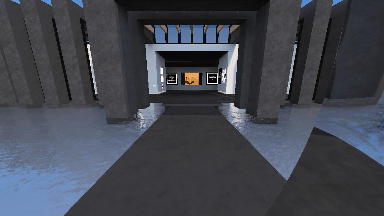 Virtual Art Exhibition Gallery B