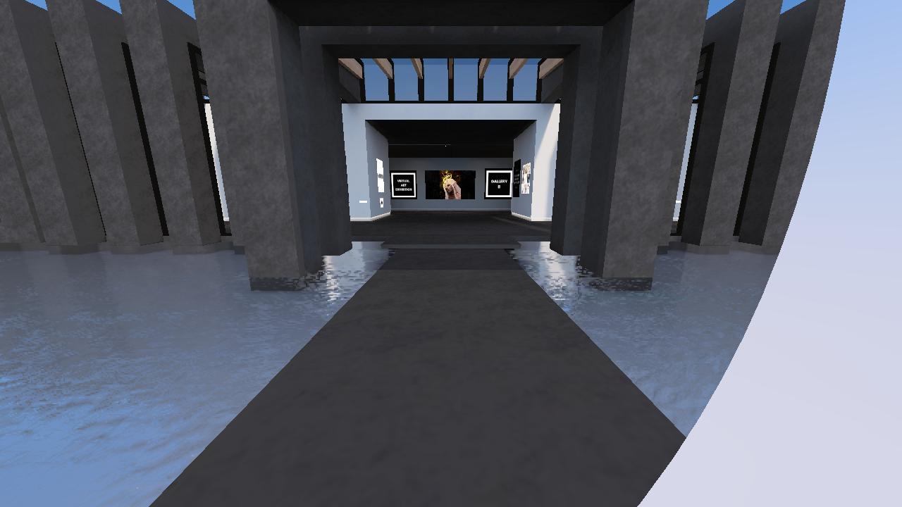 Virtual Art Exhibition Gallery B