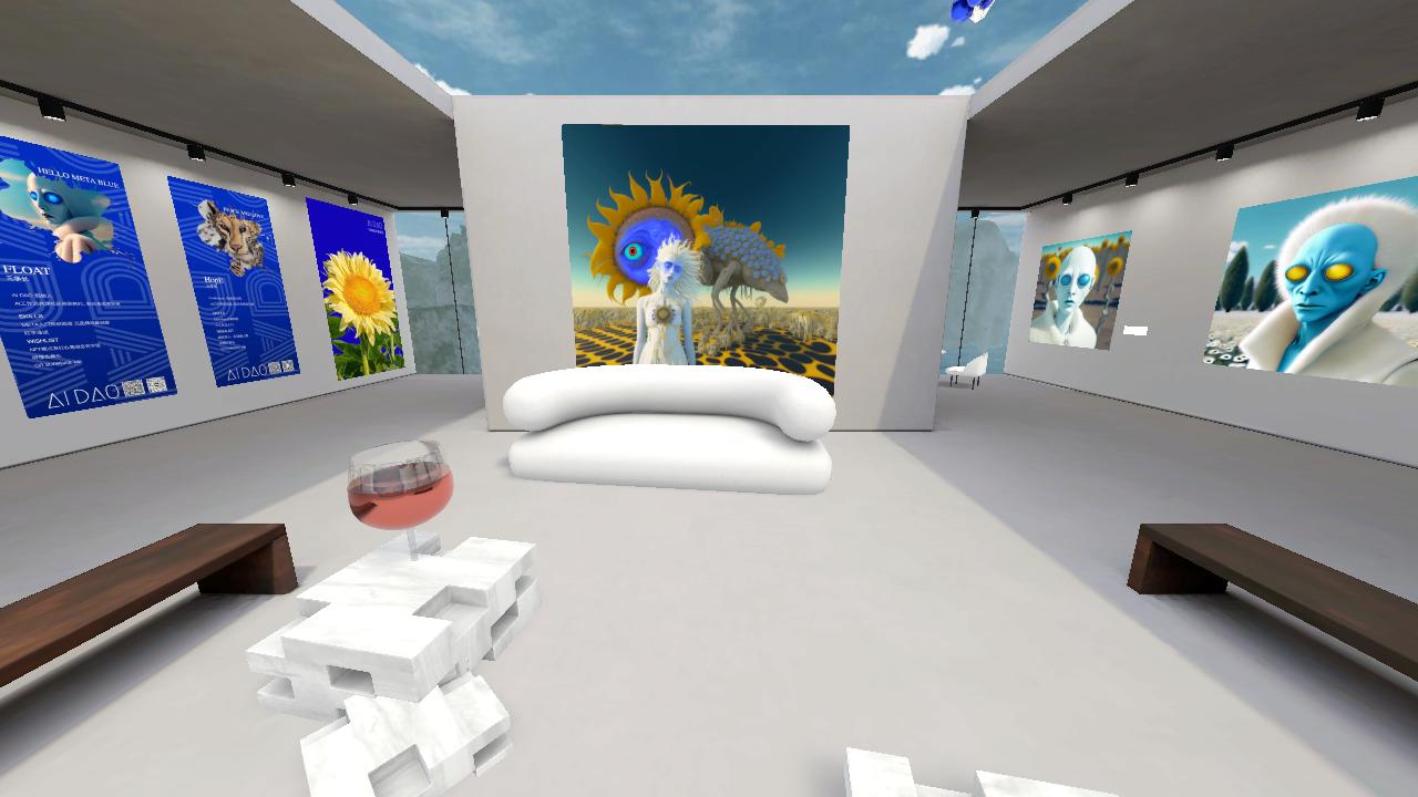 Sunflower AI Orchestra's 3D World
