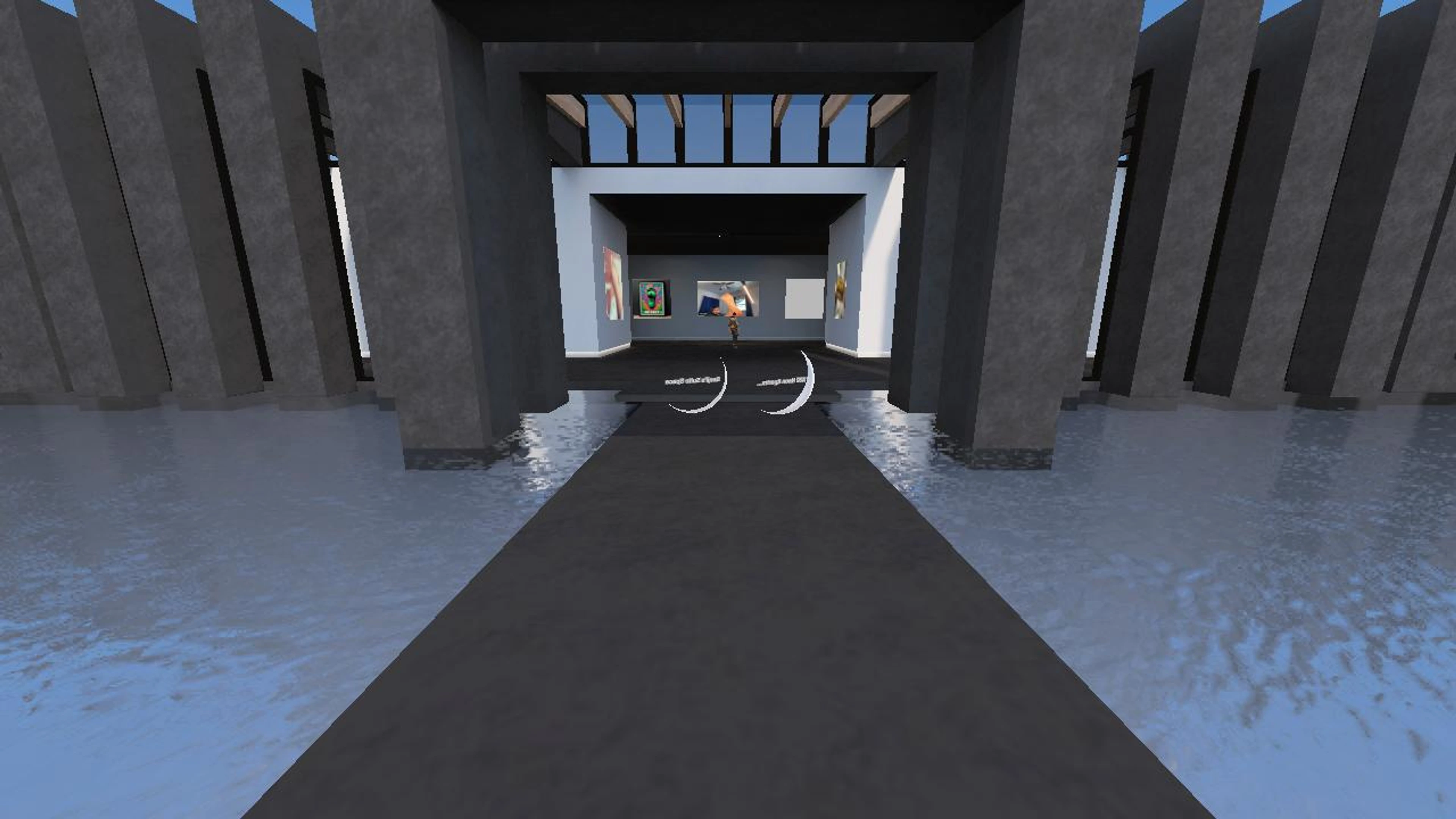 Benji's Art Gallery of Feet