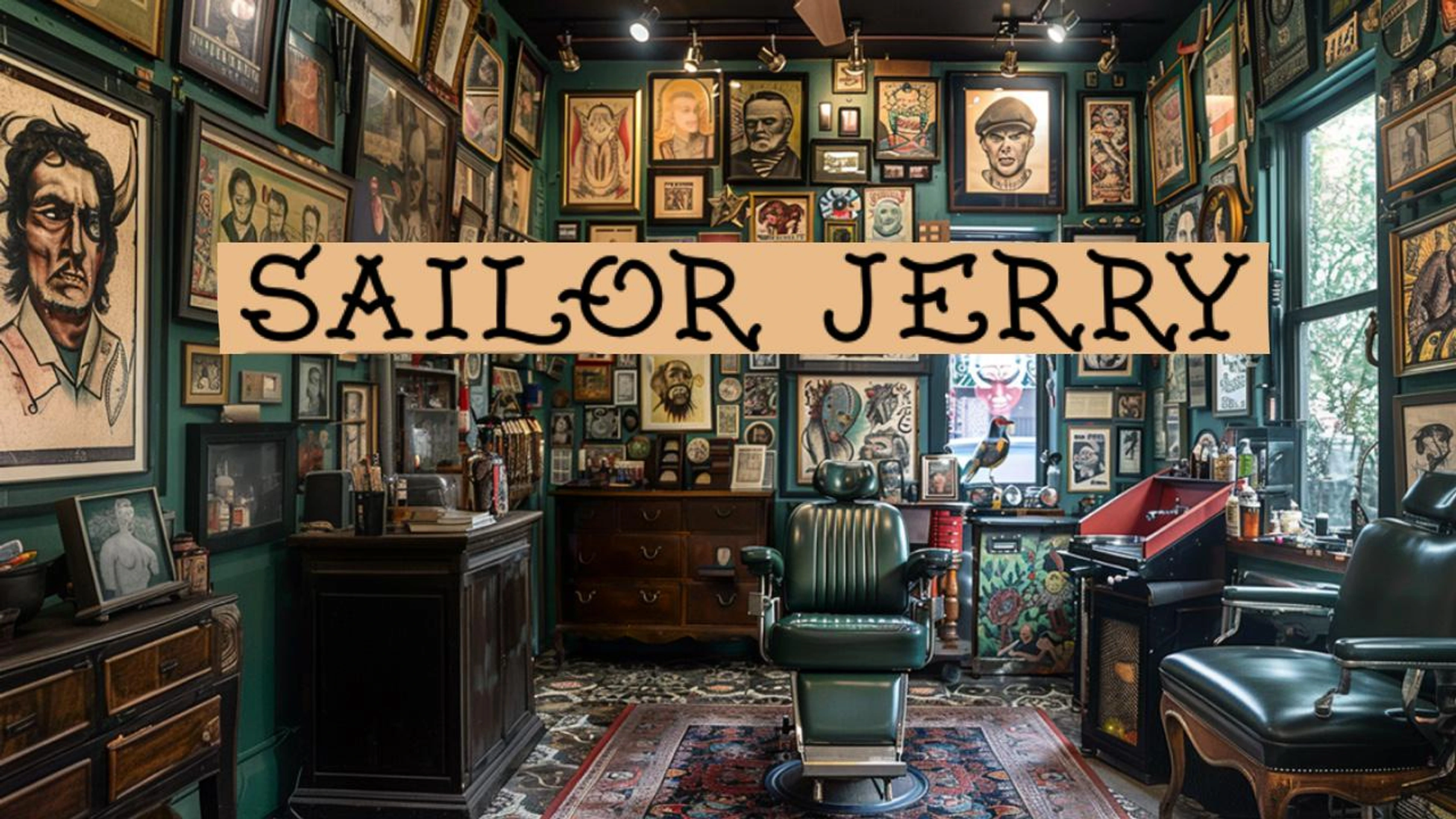 SAILOR JERRY TATTOO FLASH