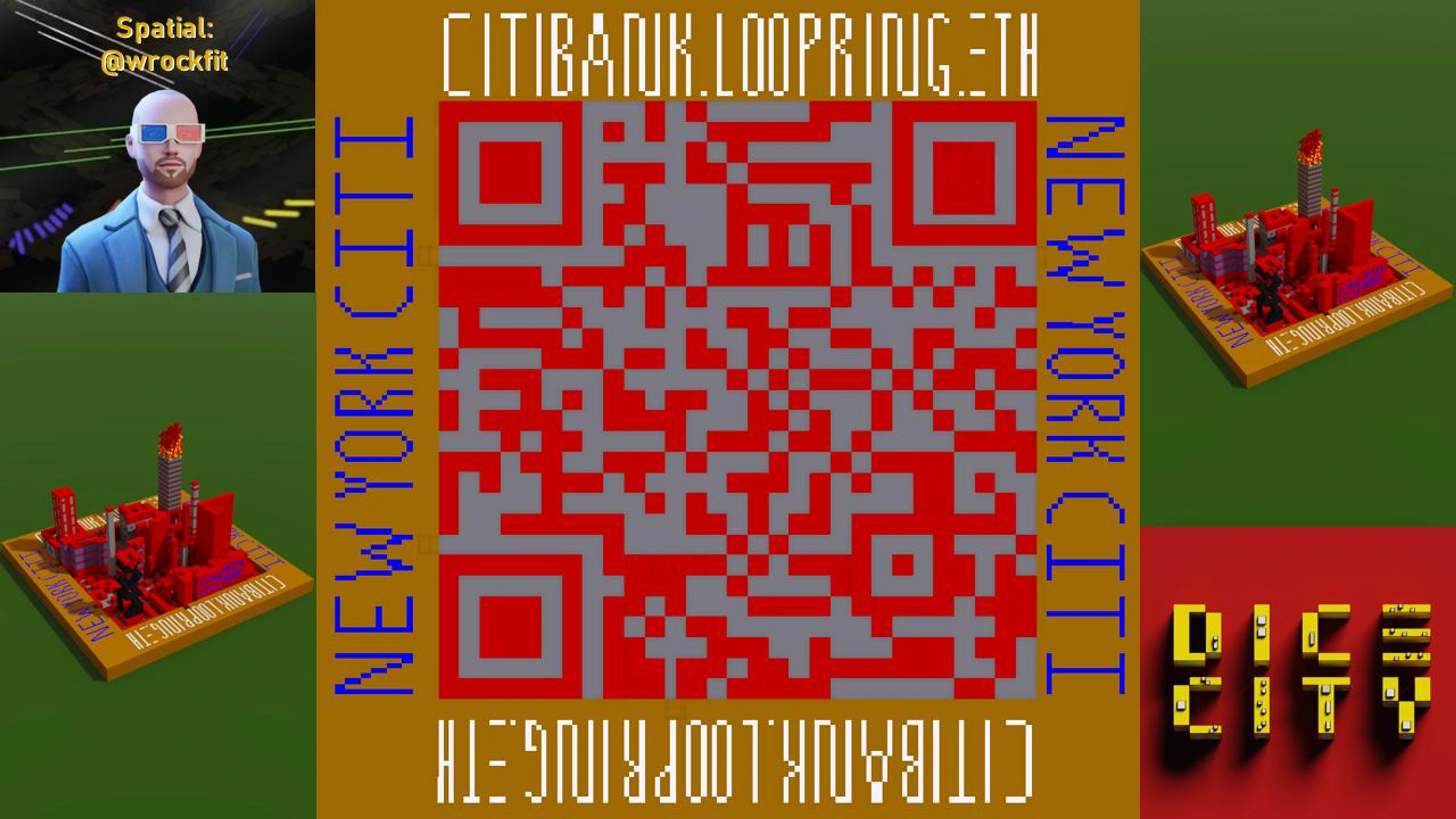 CitiBank QR City by Dice City