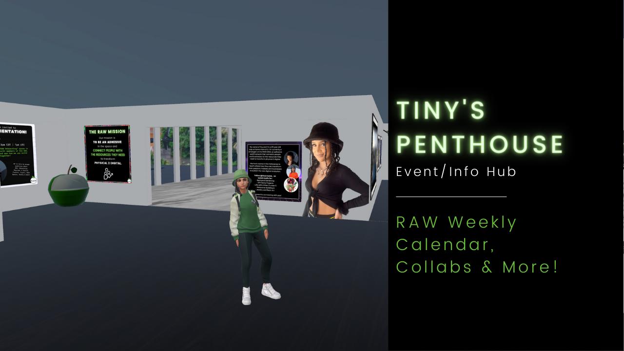 Tiny's Penthouse - Event/Info Hub