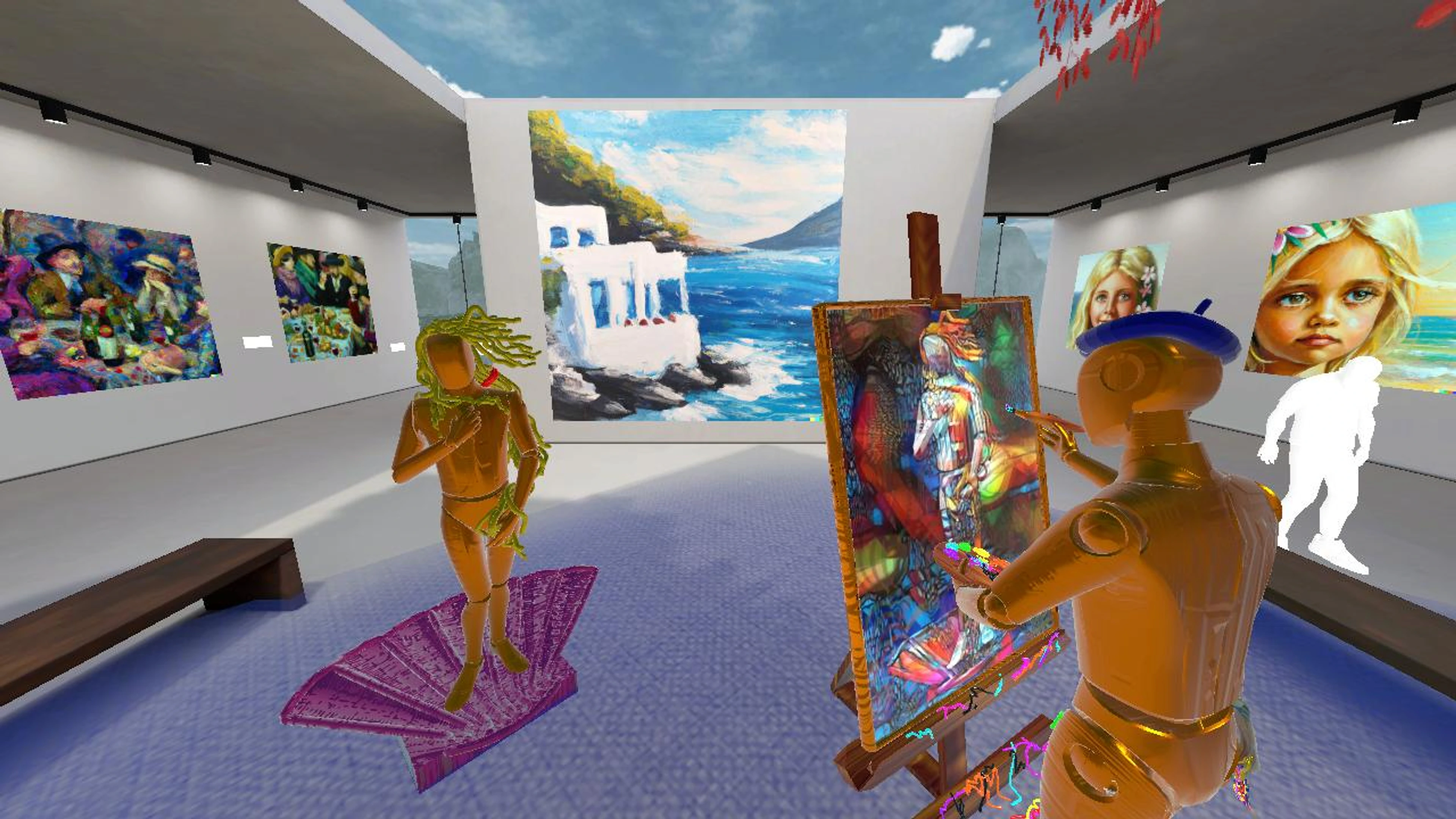 TESOL World of A.I. Art 1