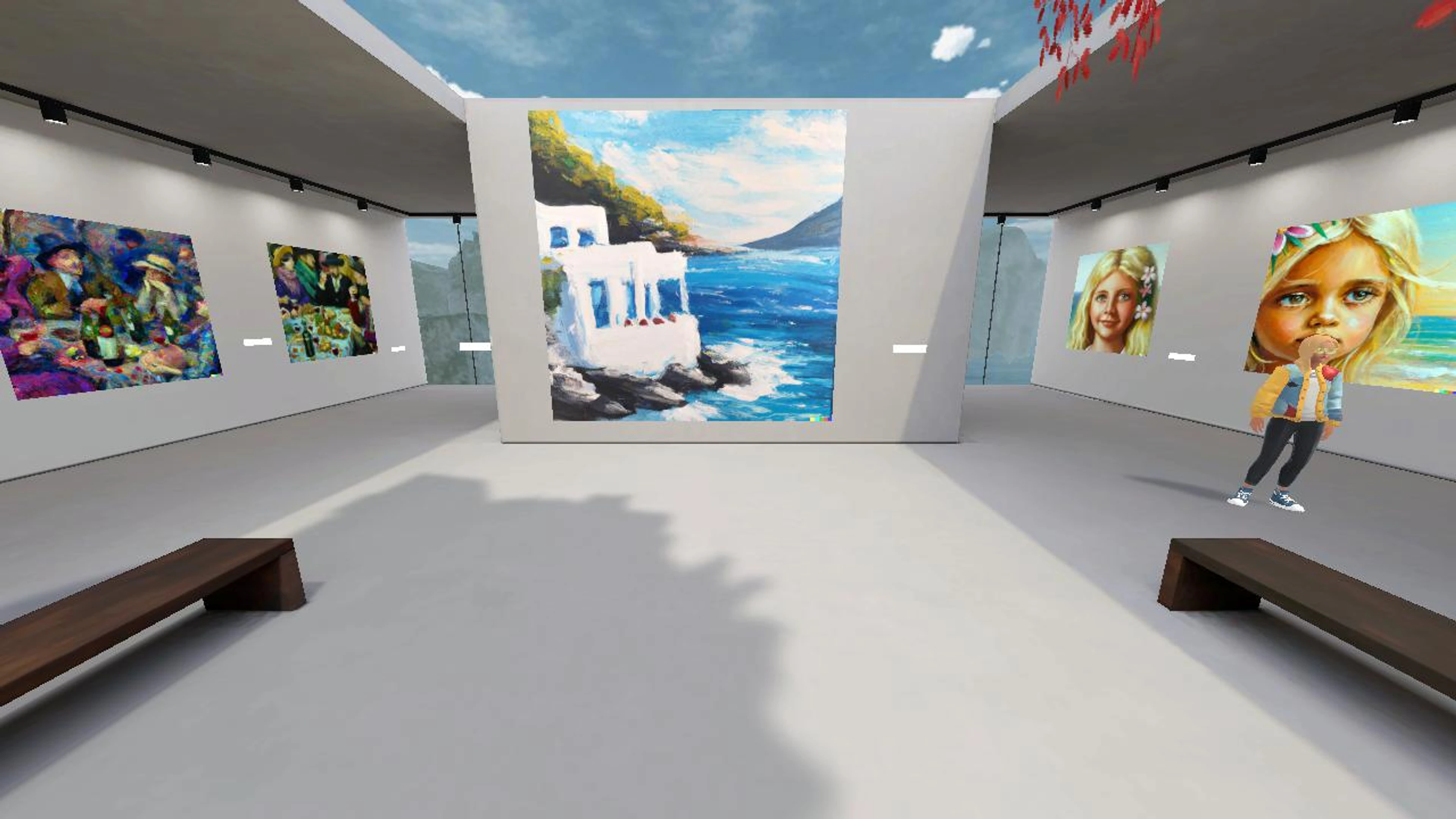 TESOL World of A.I. Art 1