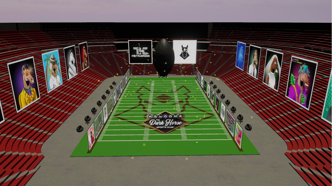 Dark Horse Sports Club Superbowl Stadium by The High Creators