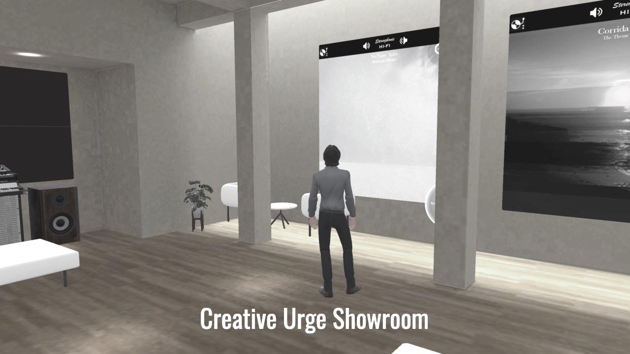 Creative Urge 3D-Showroom