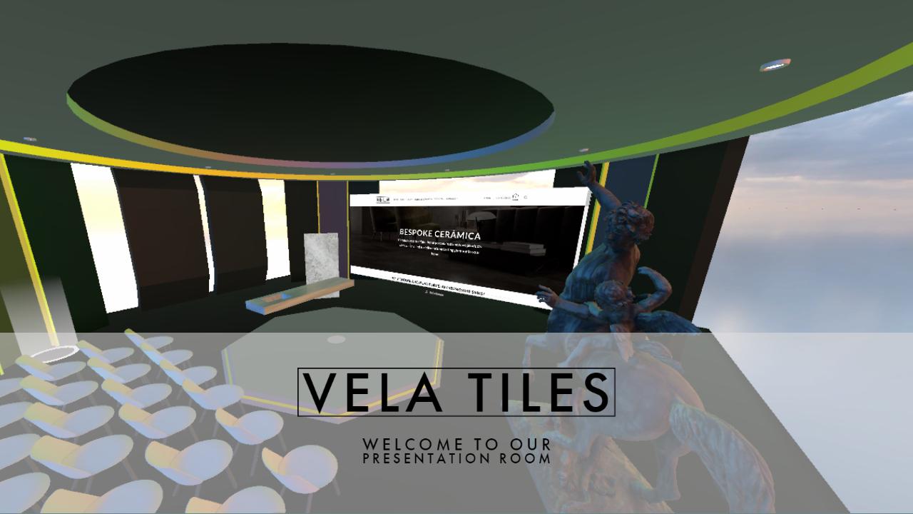 Vela Tiles Enterprise Metaverse (Presentation Room)