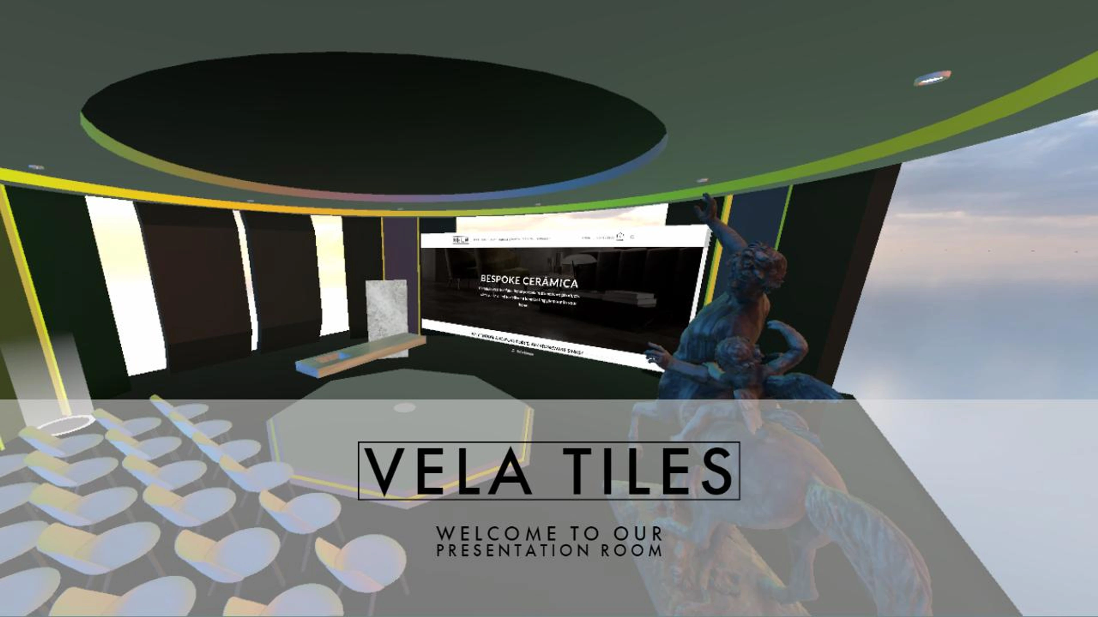 Vela Tiles Enterprise Metaverse (Presentation Room)