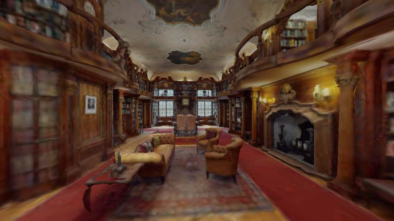 Austrian old library