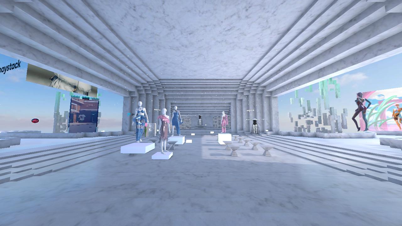 Meta Fashion House Virtual Fashion Gallery