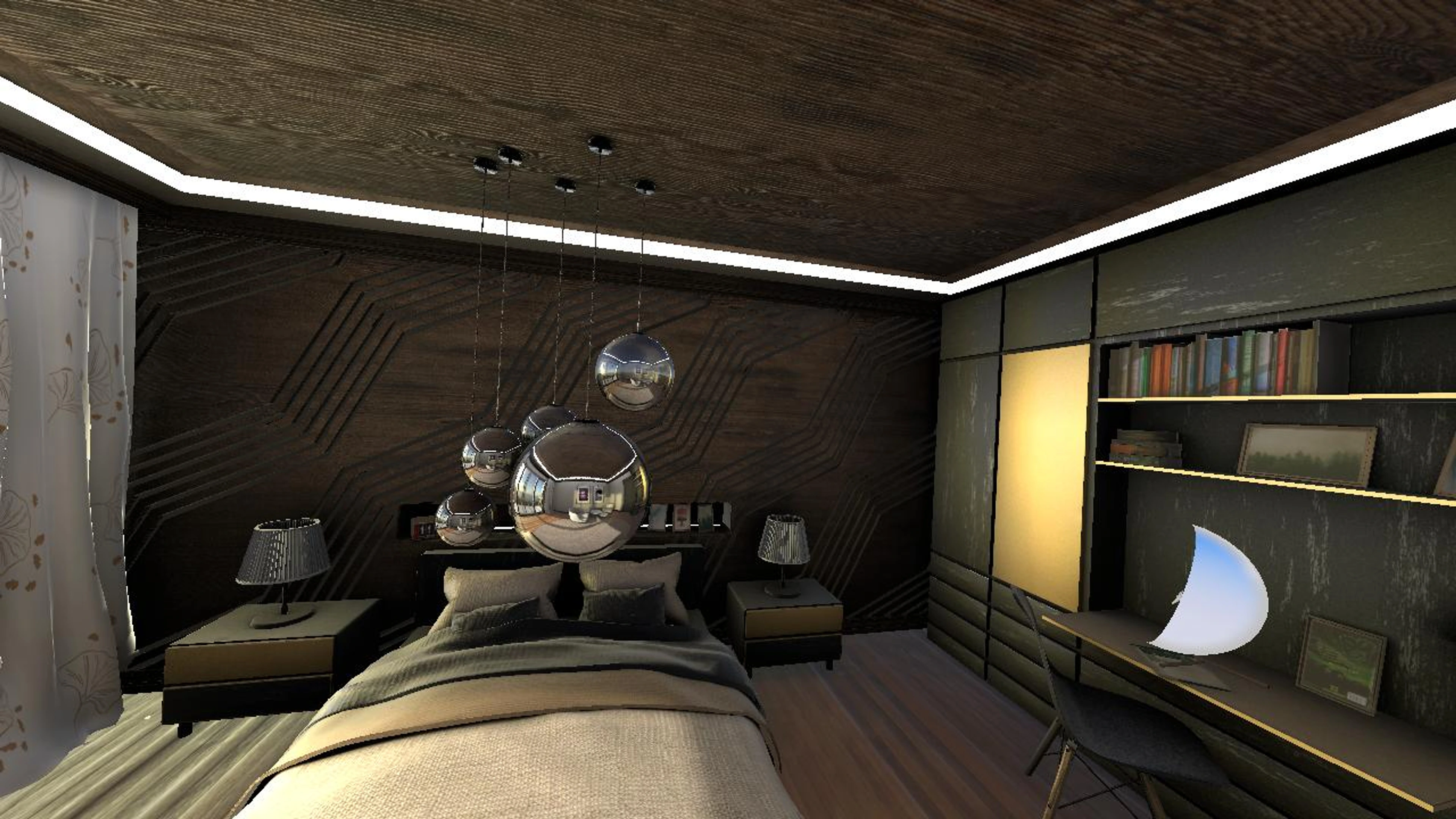 The Hospitality Metaverse - Bedroom with Balkony