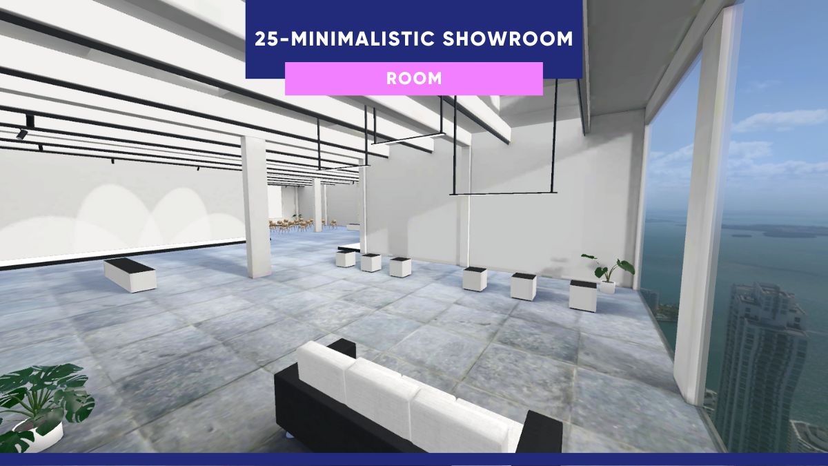 25 - Minimalistic Showroom