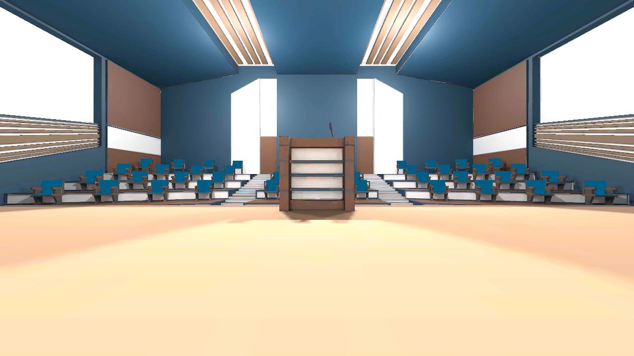 blue room