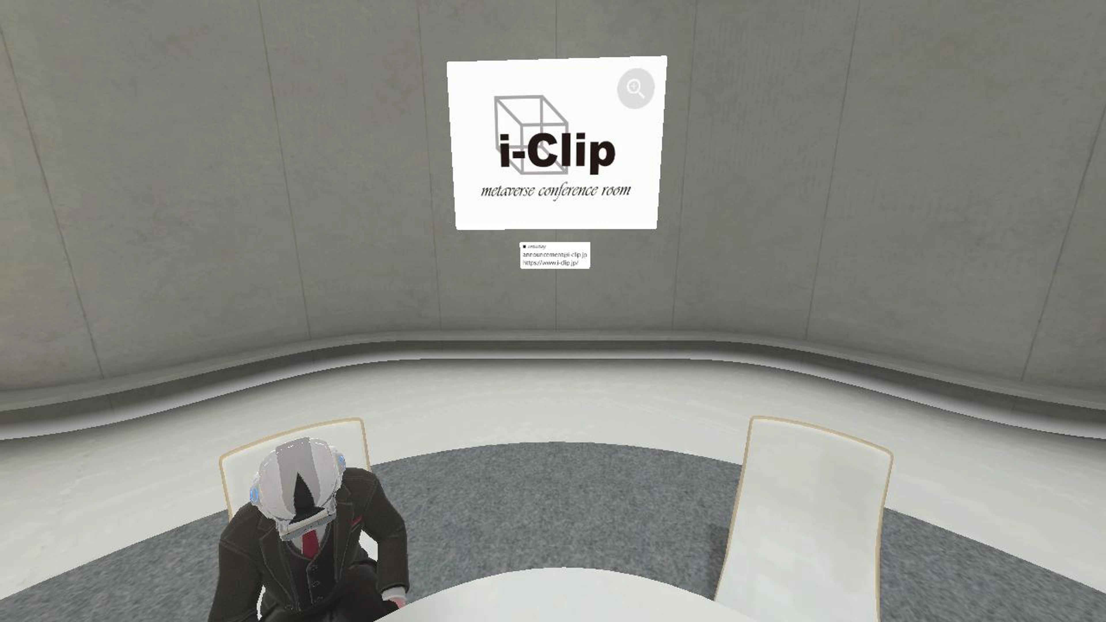 i-Clip.,INC.  metaverse conference room in JAPAN