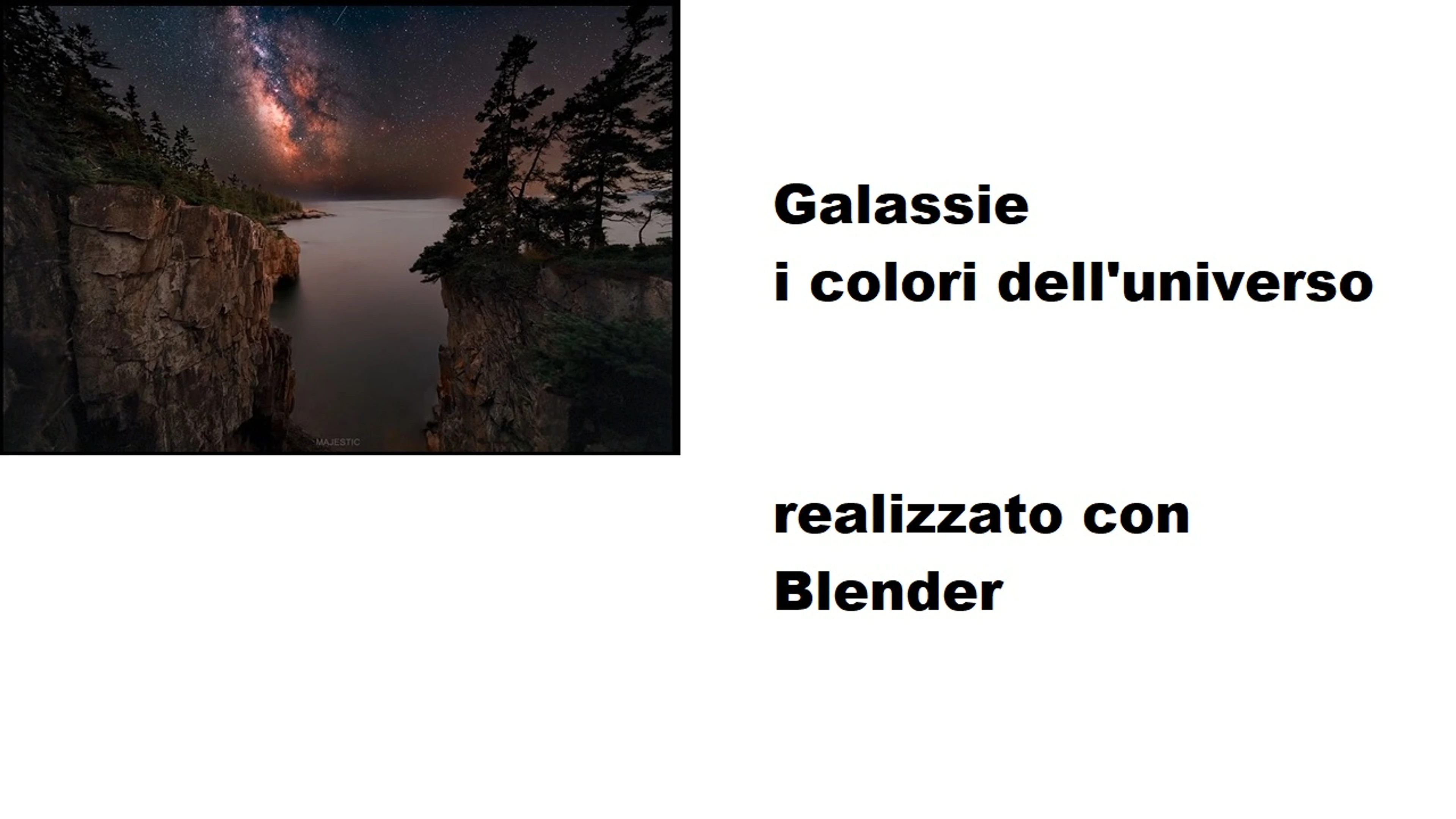 Galassie - i colori dell'Universo