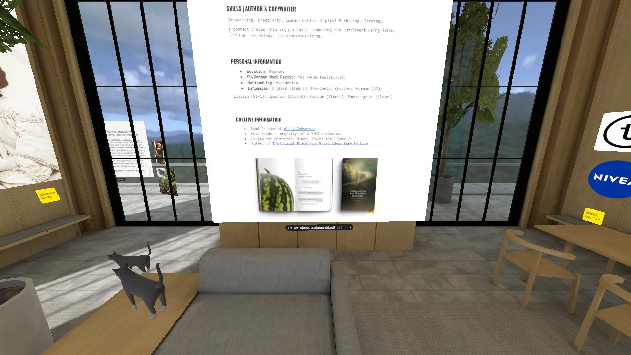 Simon's Resume Room