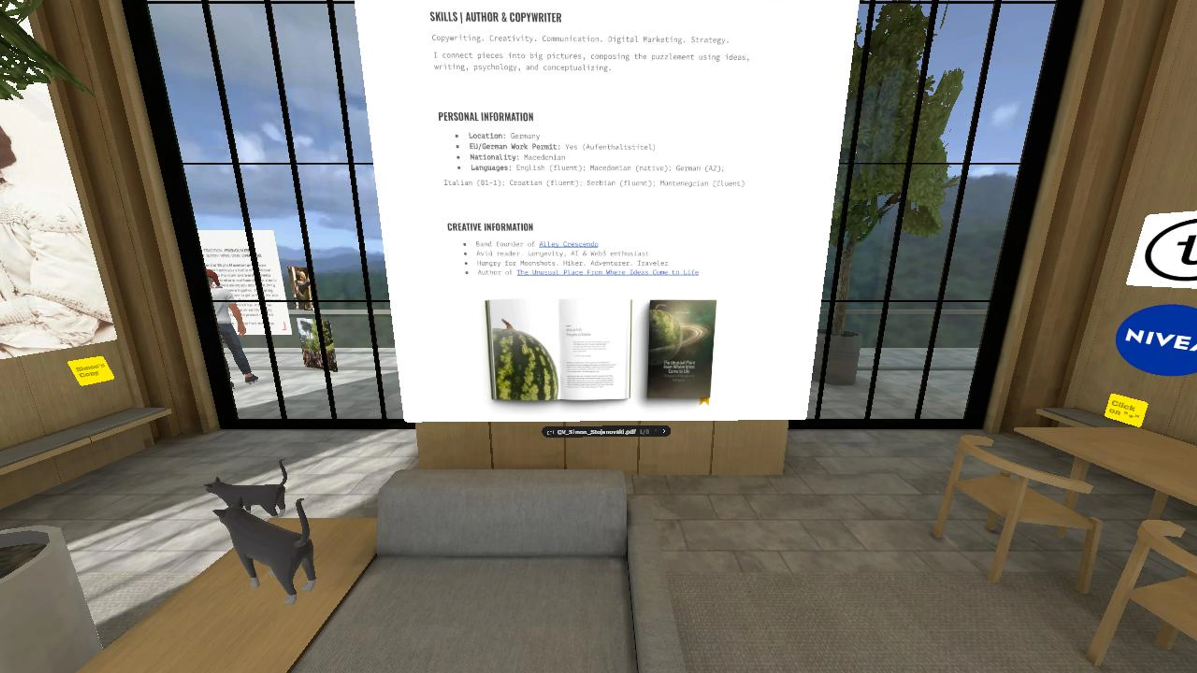Simon's Resume Room
