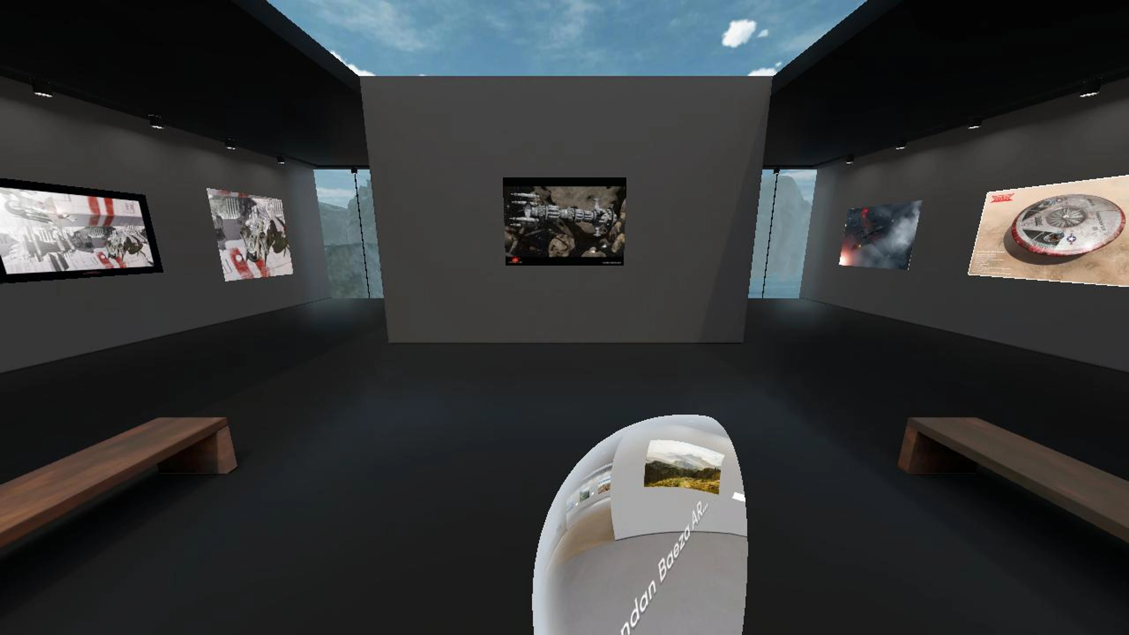 Brendan Baeza ART's 3D Scene