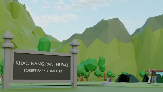 Khao Nang Panthurat Forest Park, Thailand
