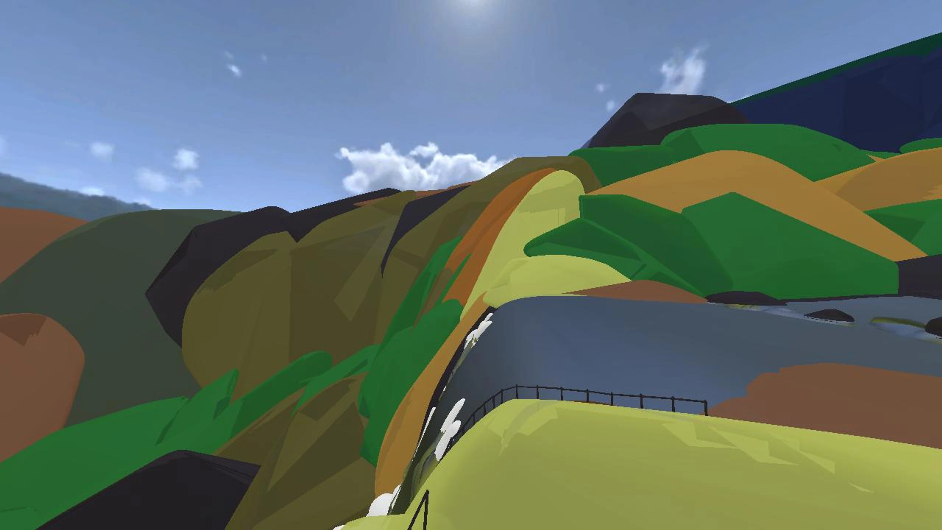 IrinaStepArt. Yosemite Park. Nevada Fall