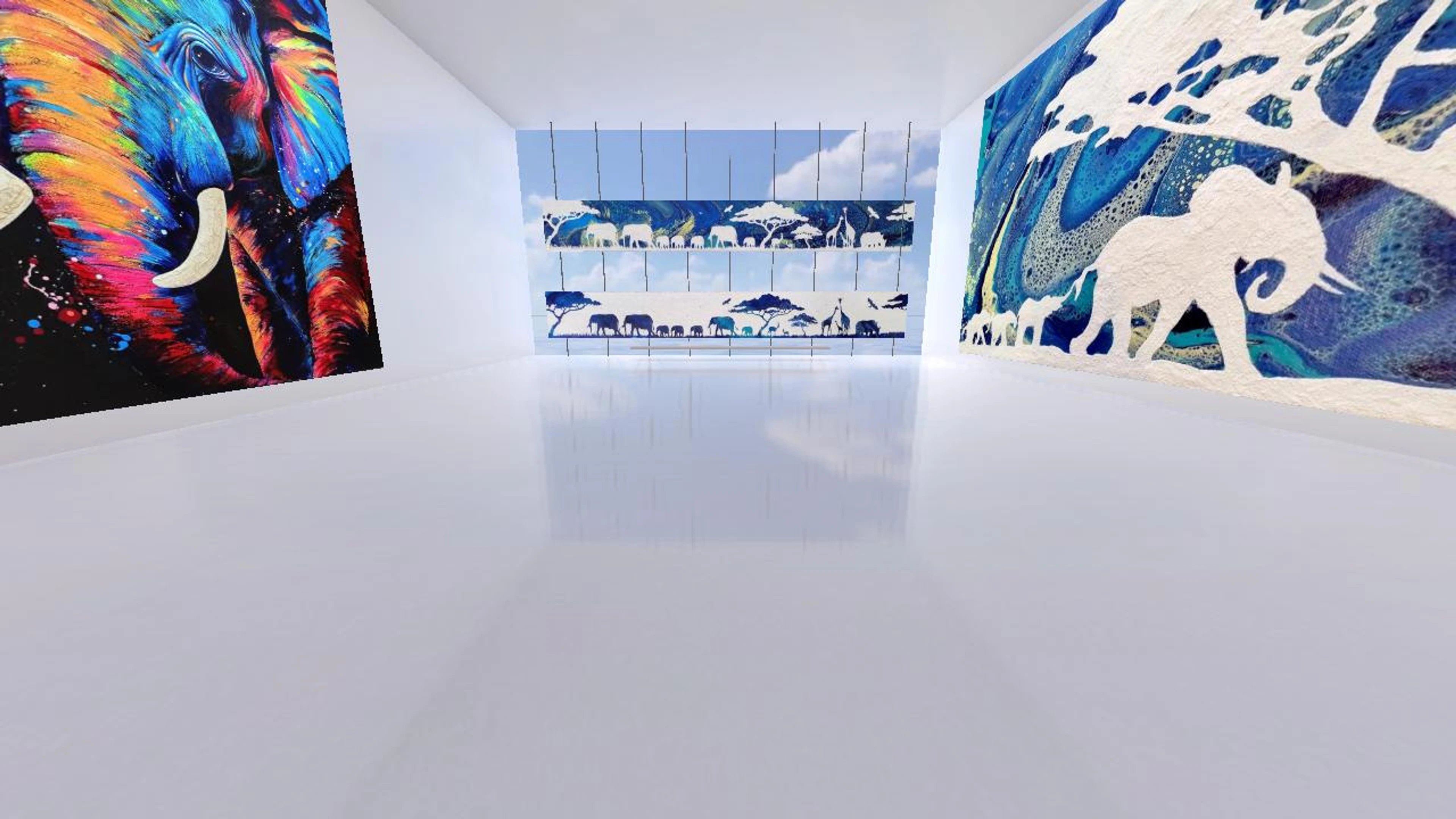 Fluider's Solo Exhibition