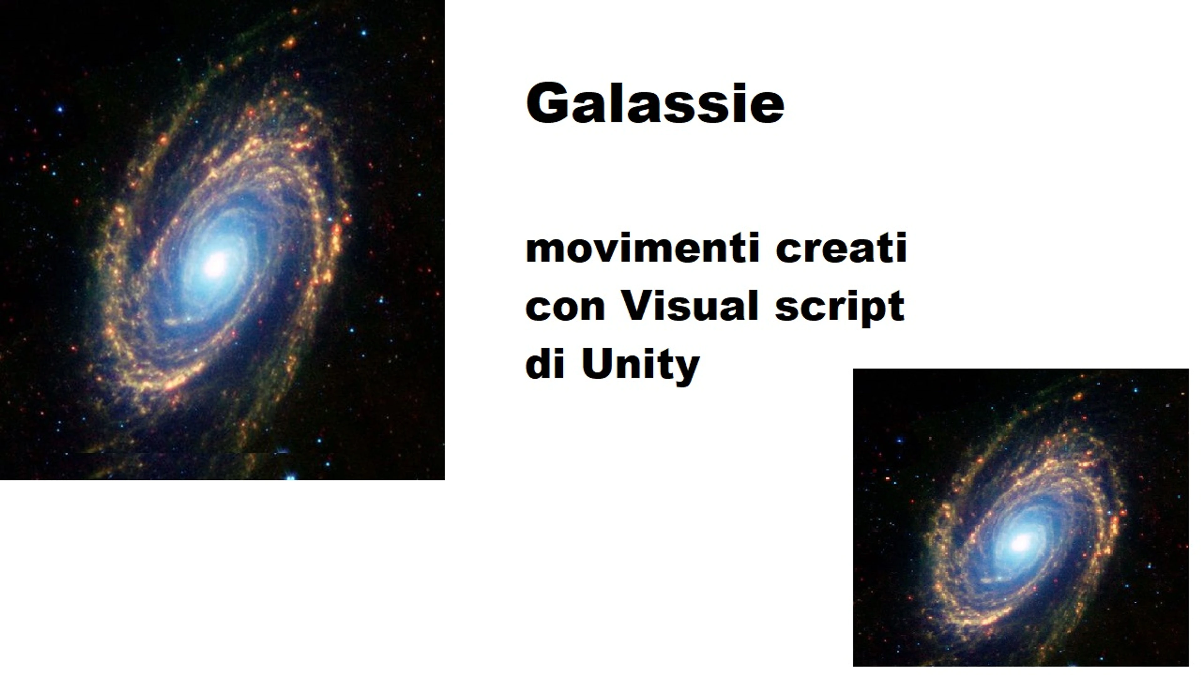 Galassie animate nell'Universo