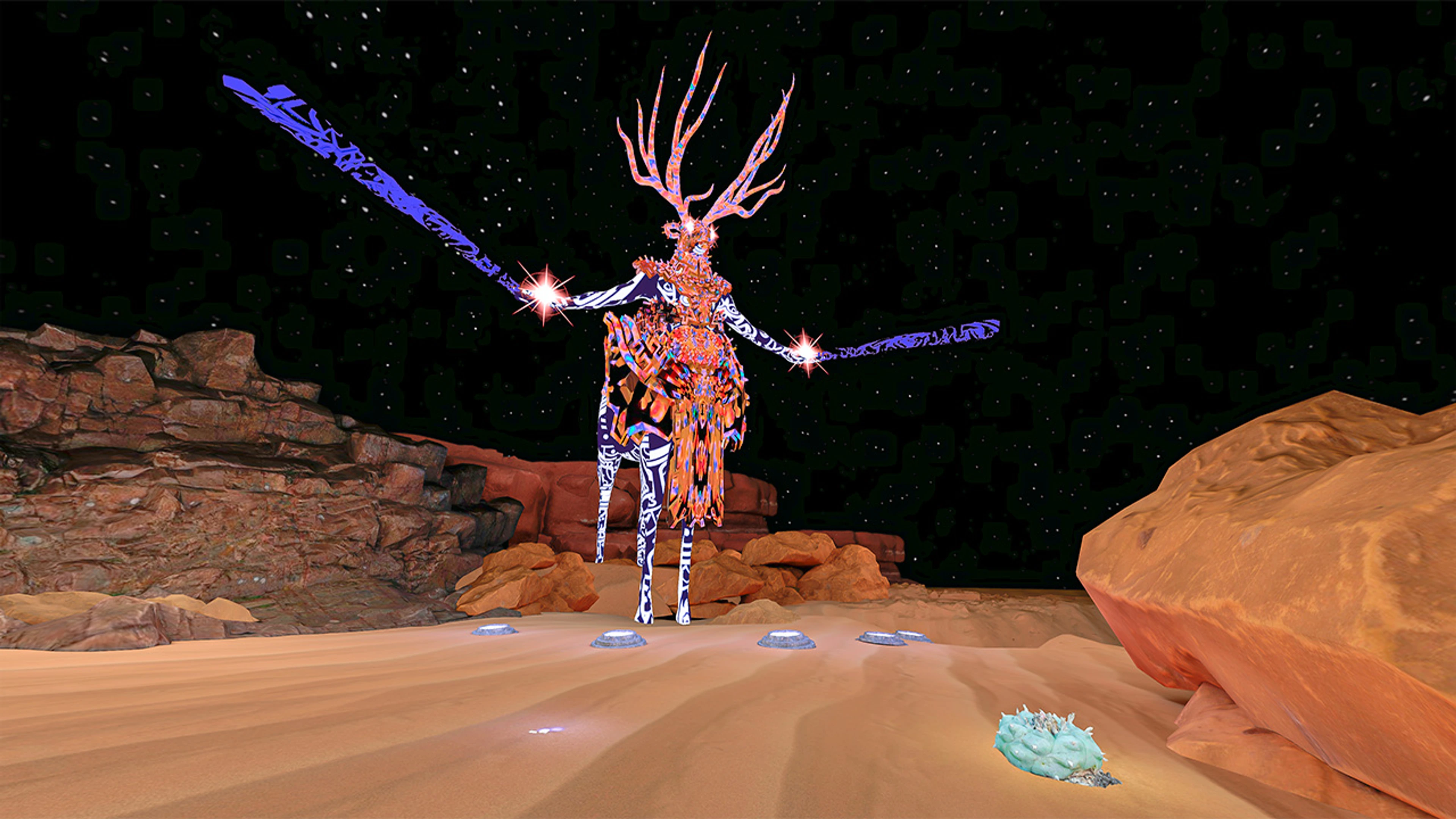 Metaverse Blue Deer - Marco Virtual MX