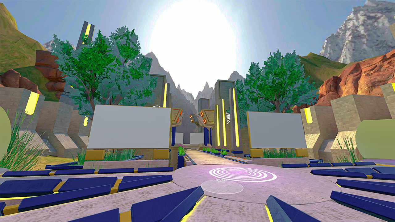 Metaverse Old Temple - Marco Virtual MX