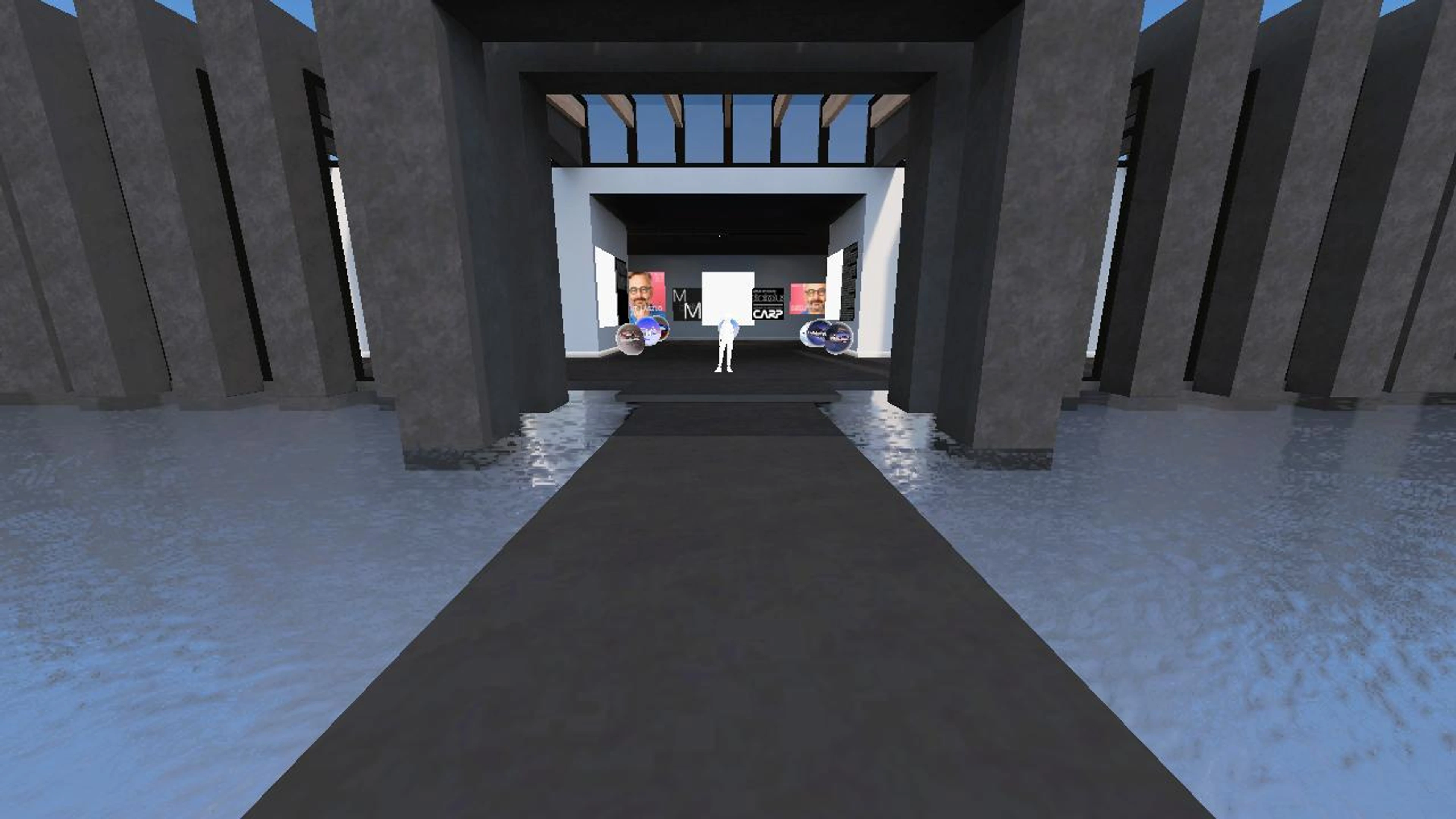 Museo del Metaverso's Gallery for Naomi Devil and Velazquex Bonetto exhibition