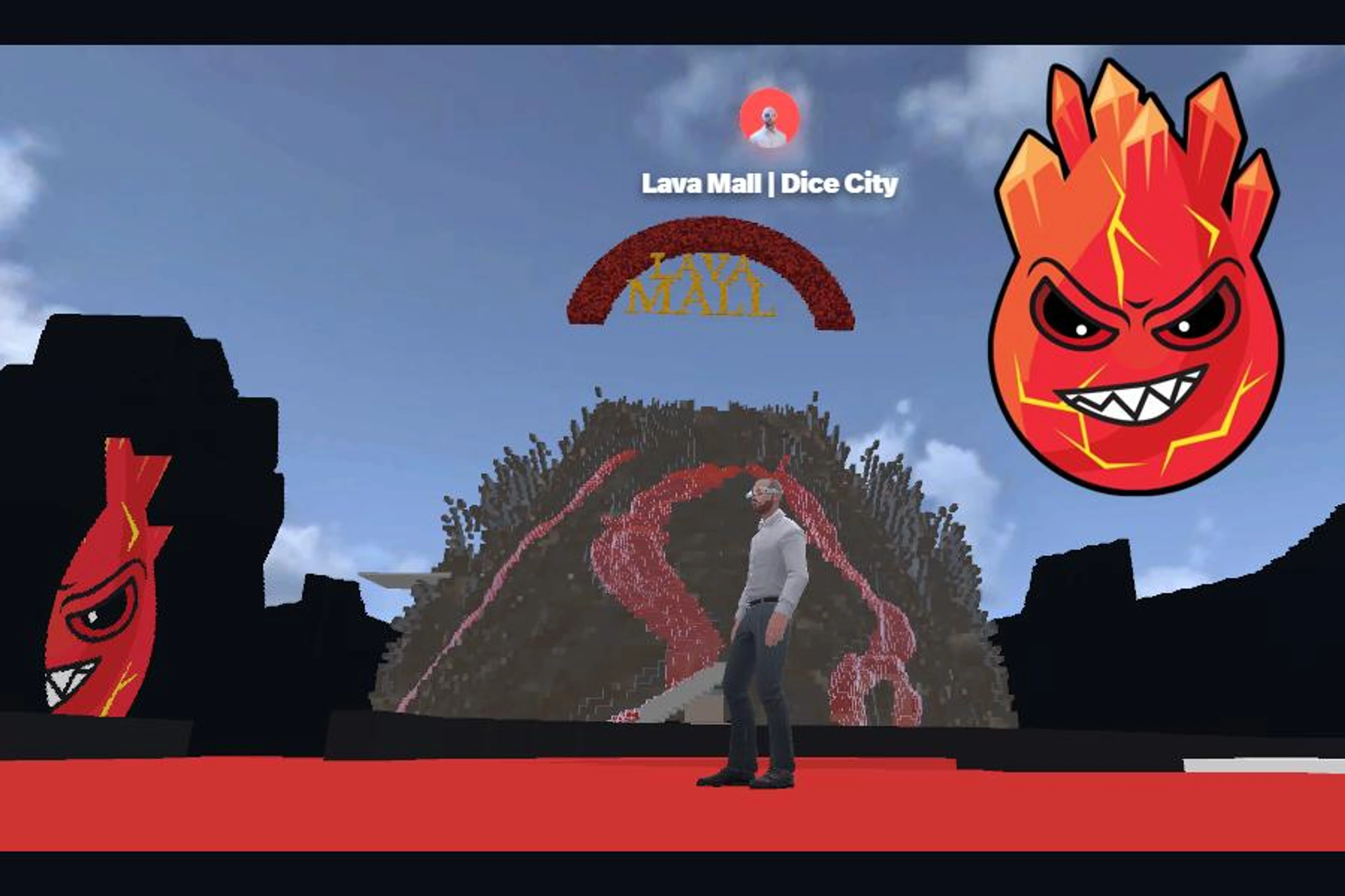 Lava Mall | Dice City