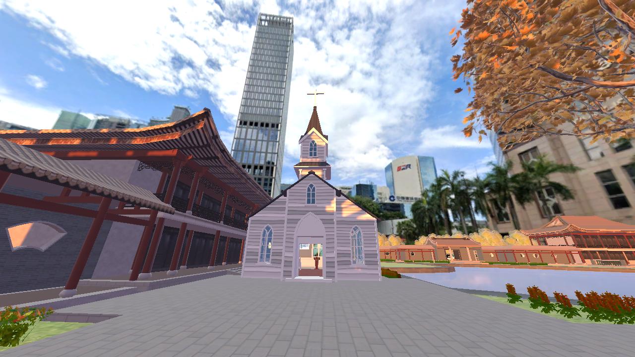 元宇宙基督徒中文团契 (庭院）