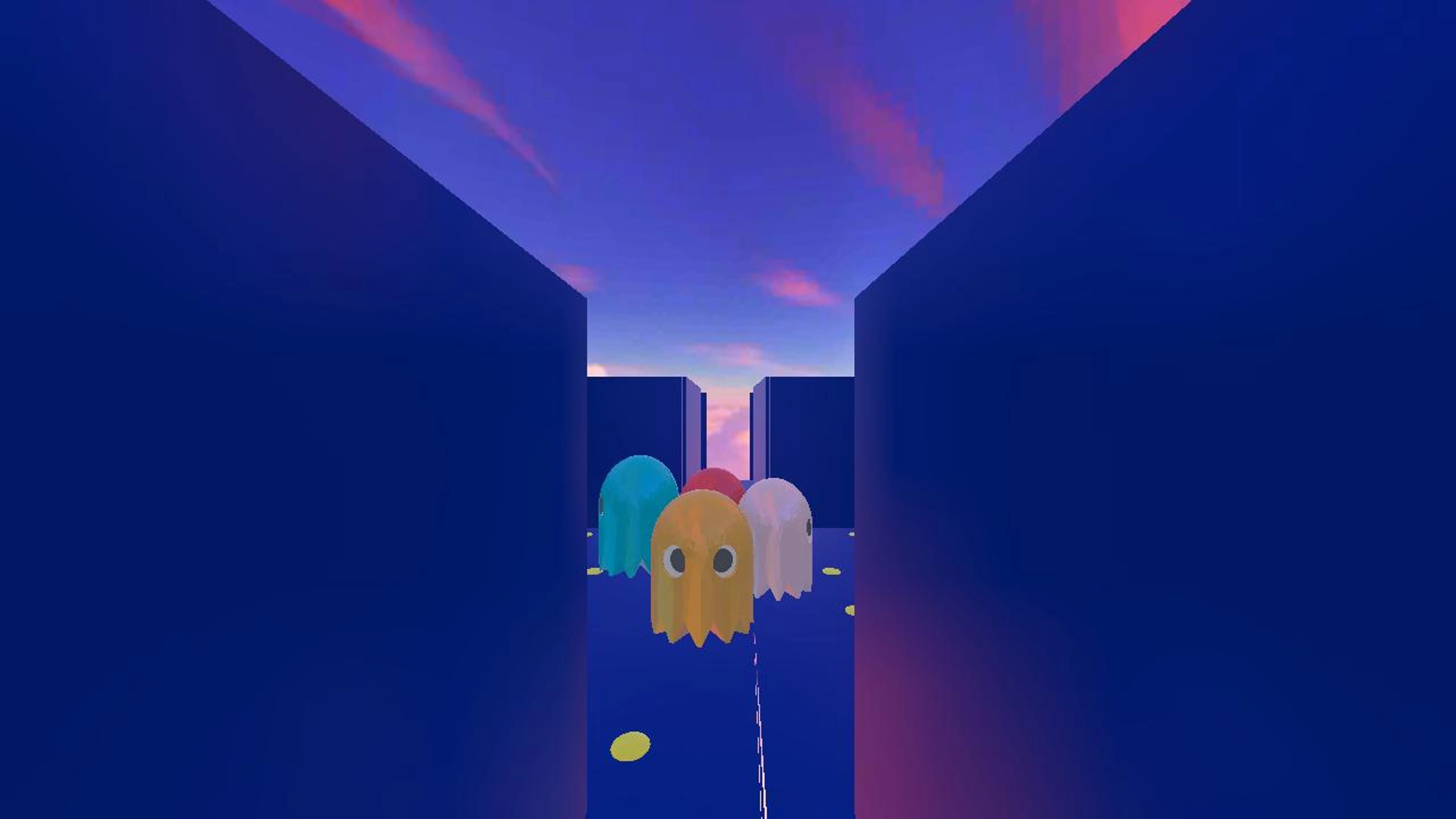 PAC-MAN Art Gallery by Nicha, Seya, Noni, Risa