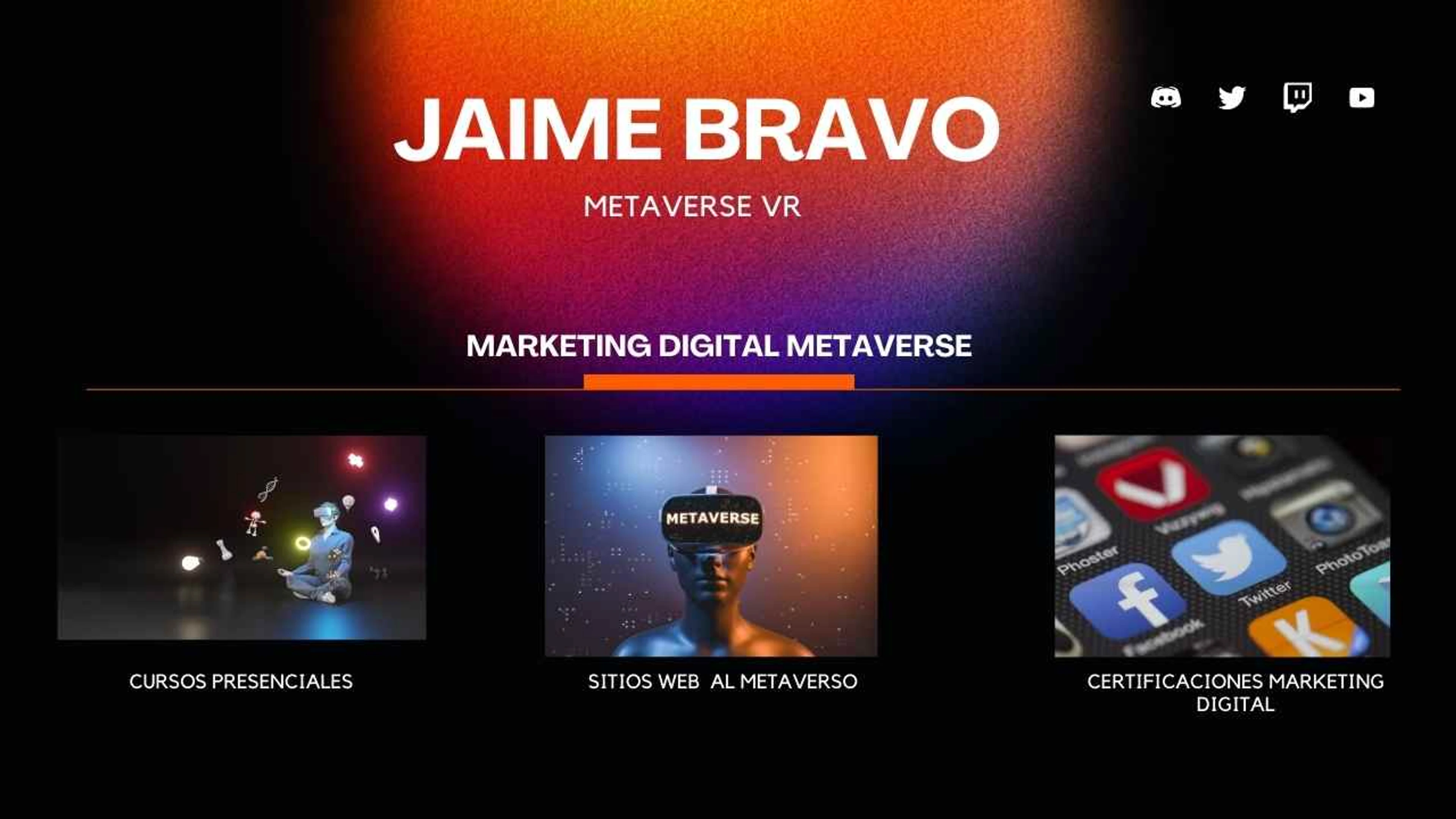 JAIME BRAVO METAVERSE