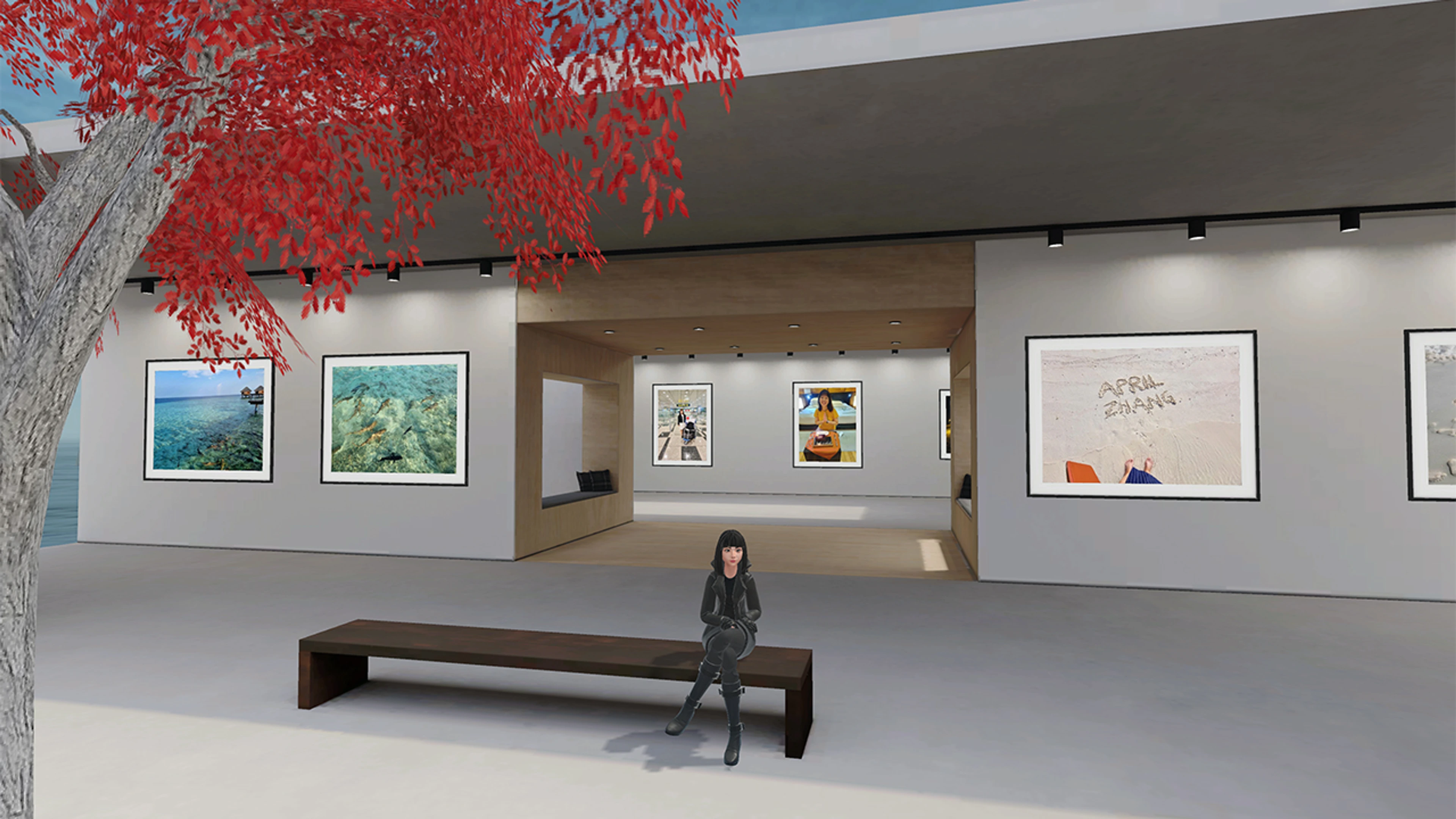 April Zhang Maldives Gallery