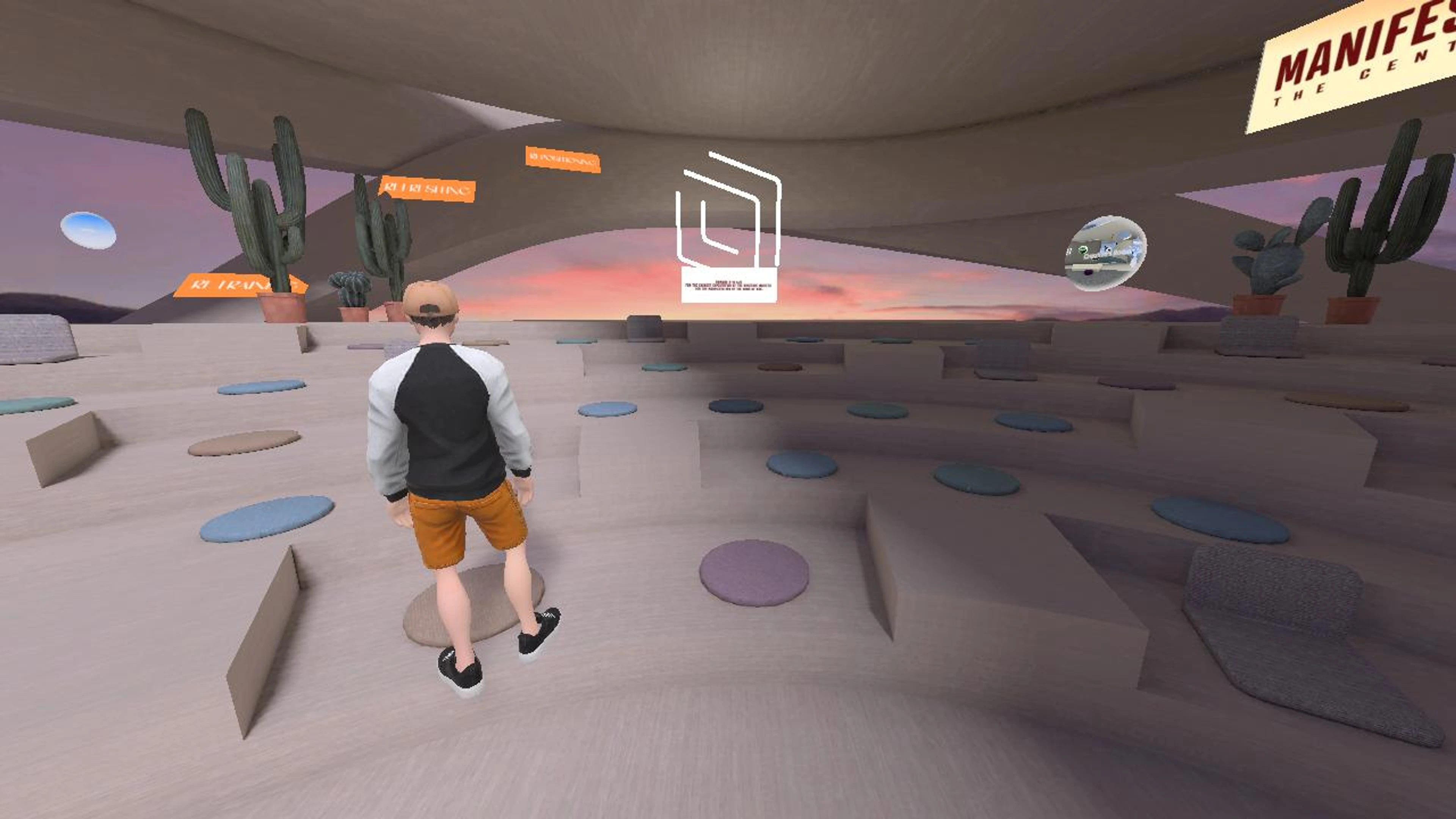 Manifesting Sons Metaverse's Digital Room