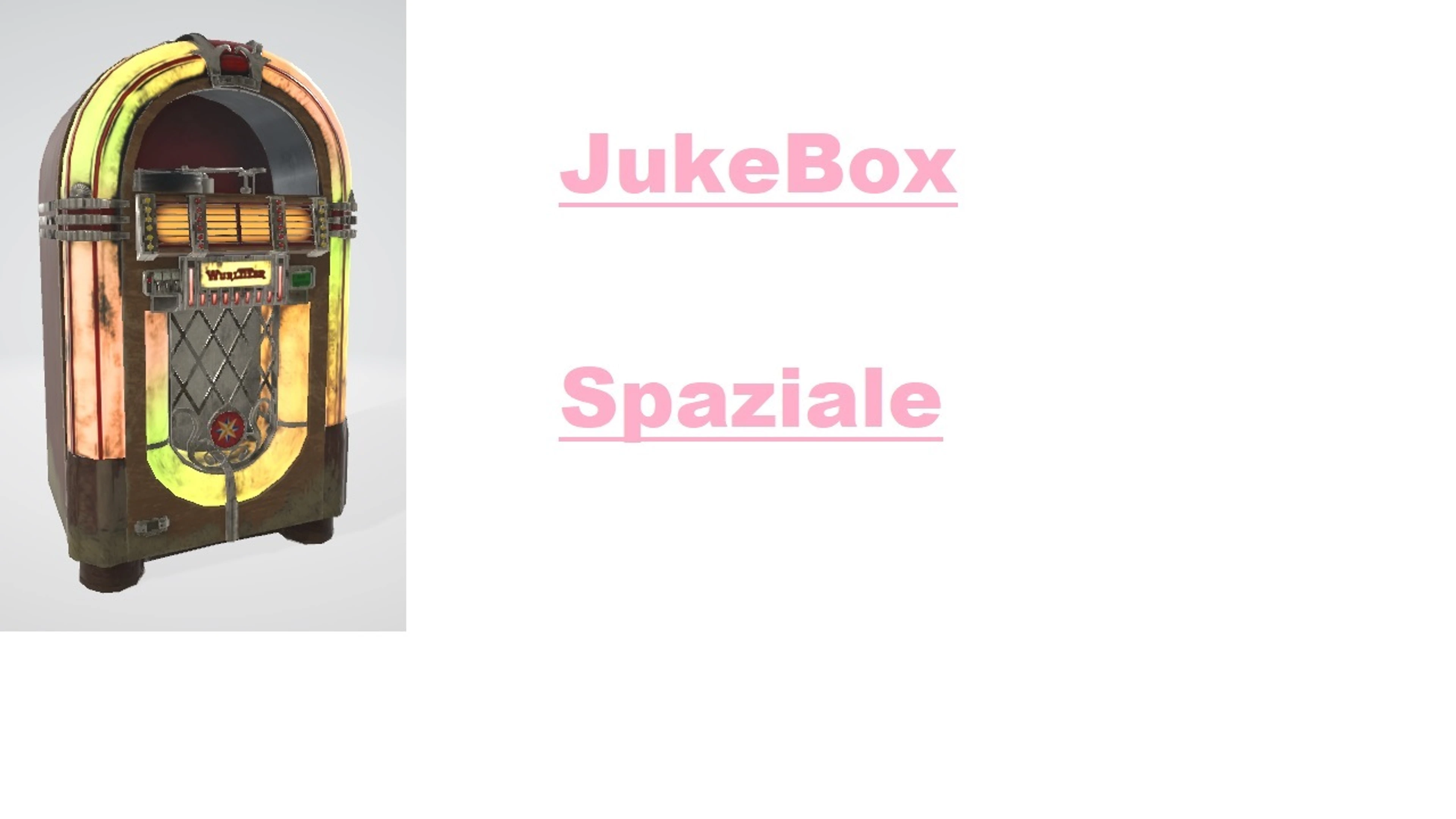 JukeBox  Spaziale