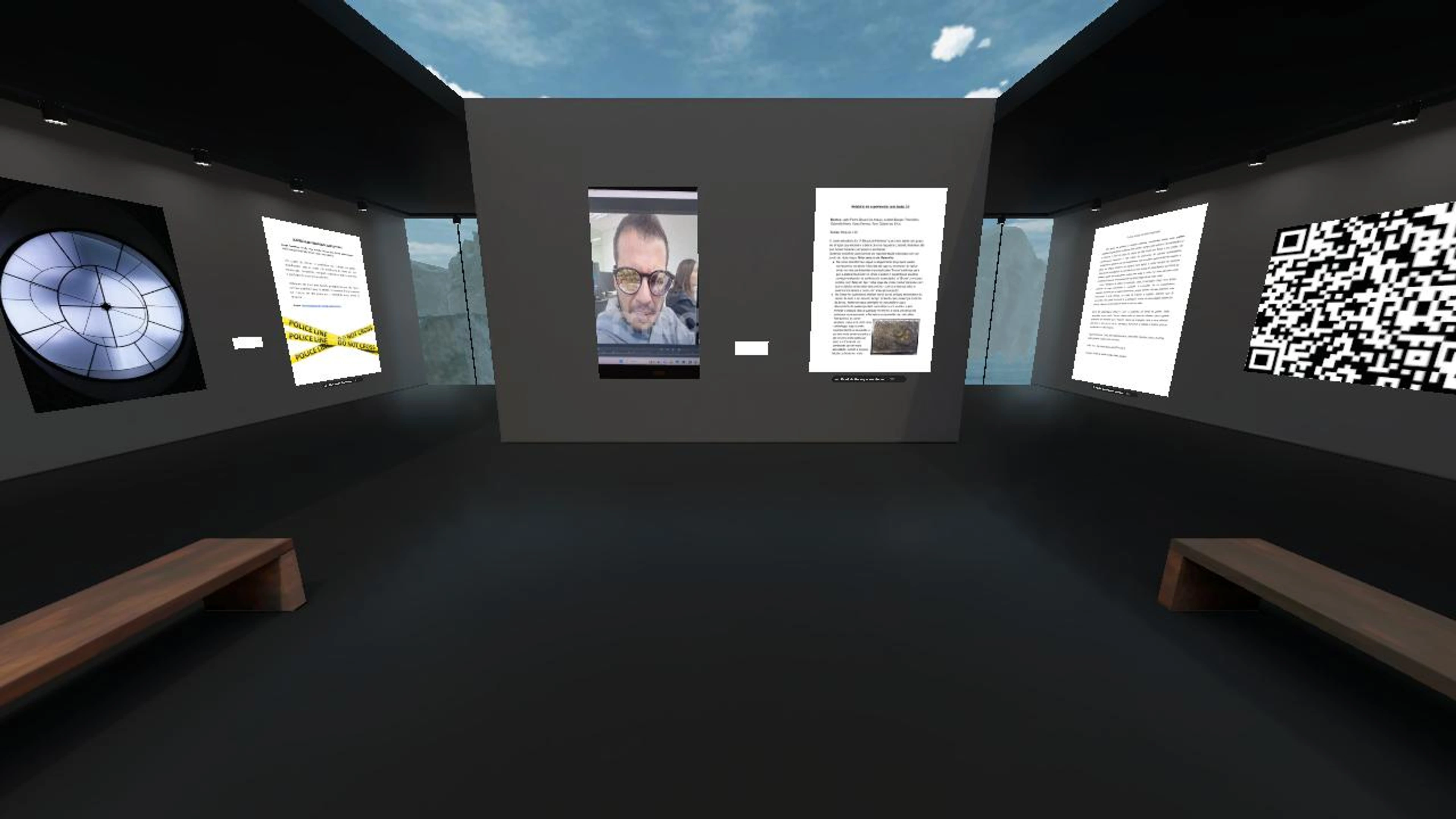 Pands Espaço com os trabalhos