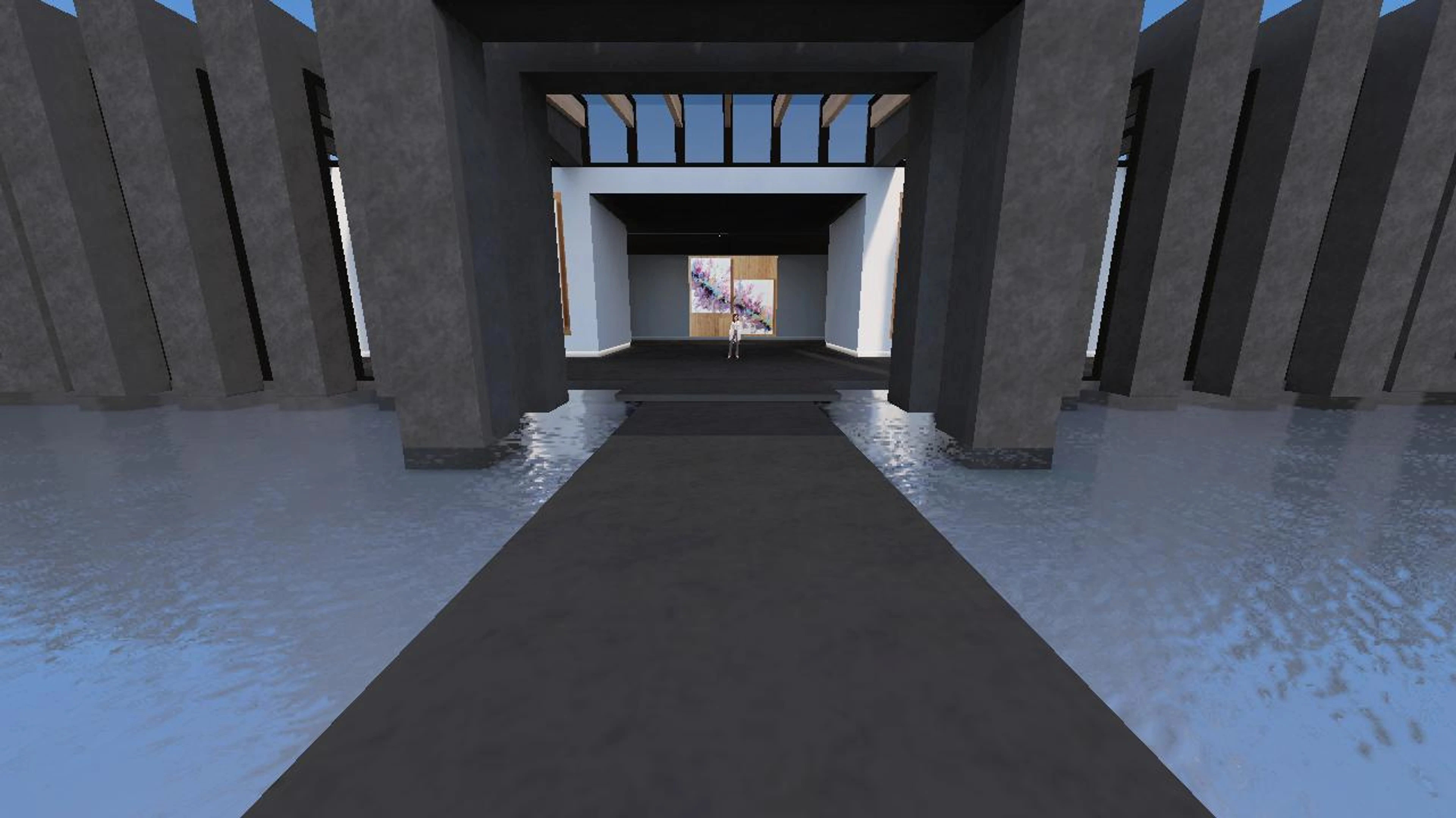 Rua Joud's Modern Art Gallery