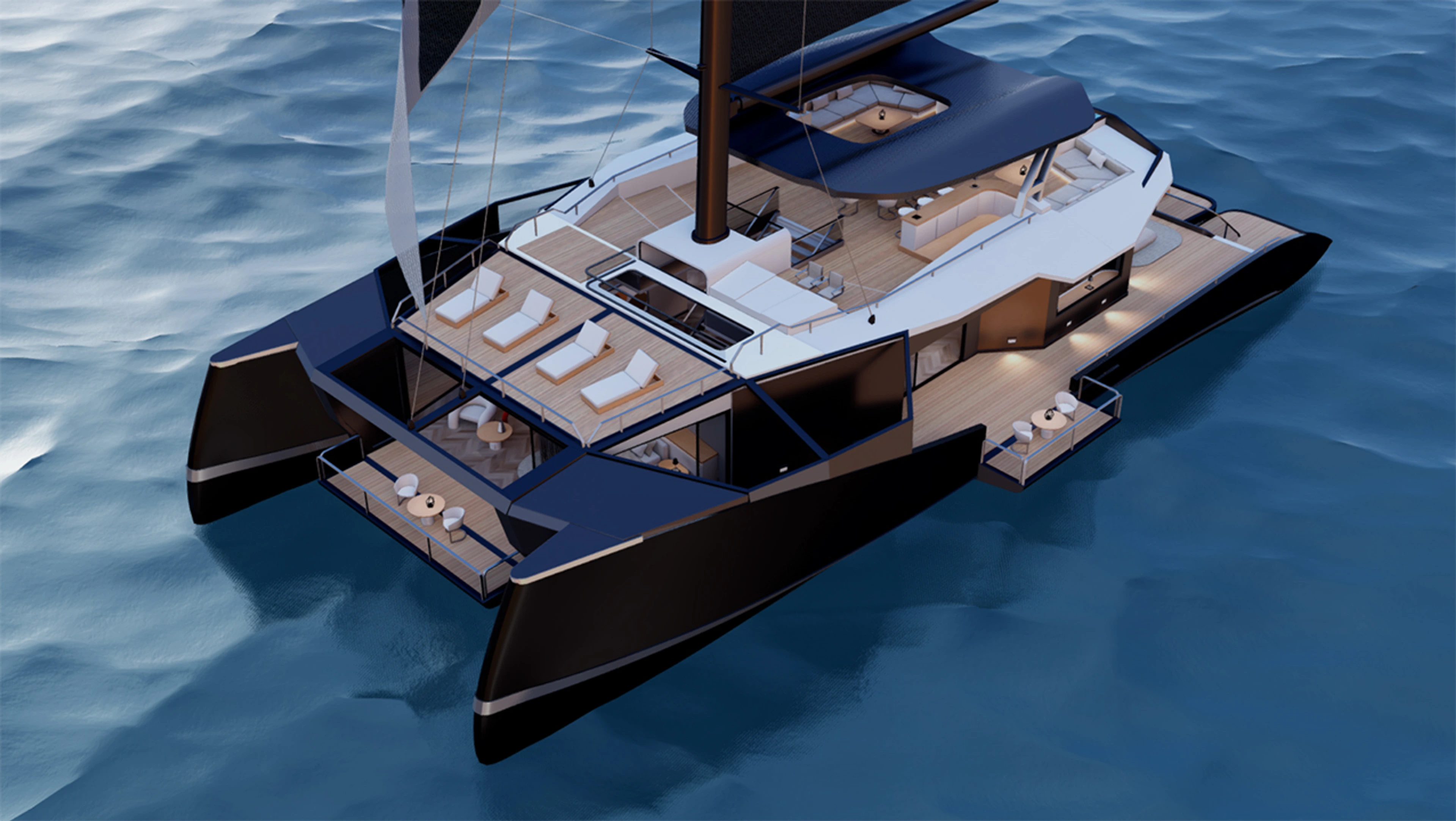 Luxury Catamaran Yacht