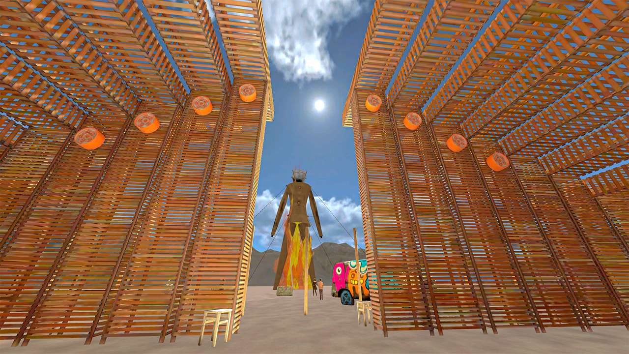 Metaverse Burning Man Experience - Marco Virtual MX