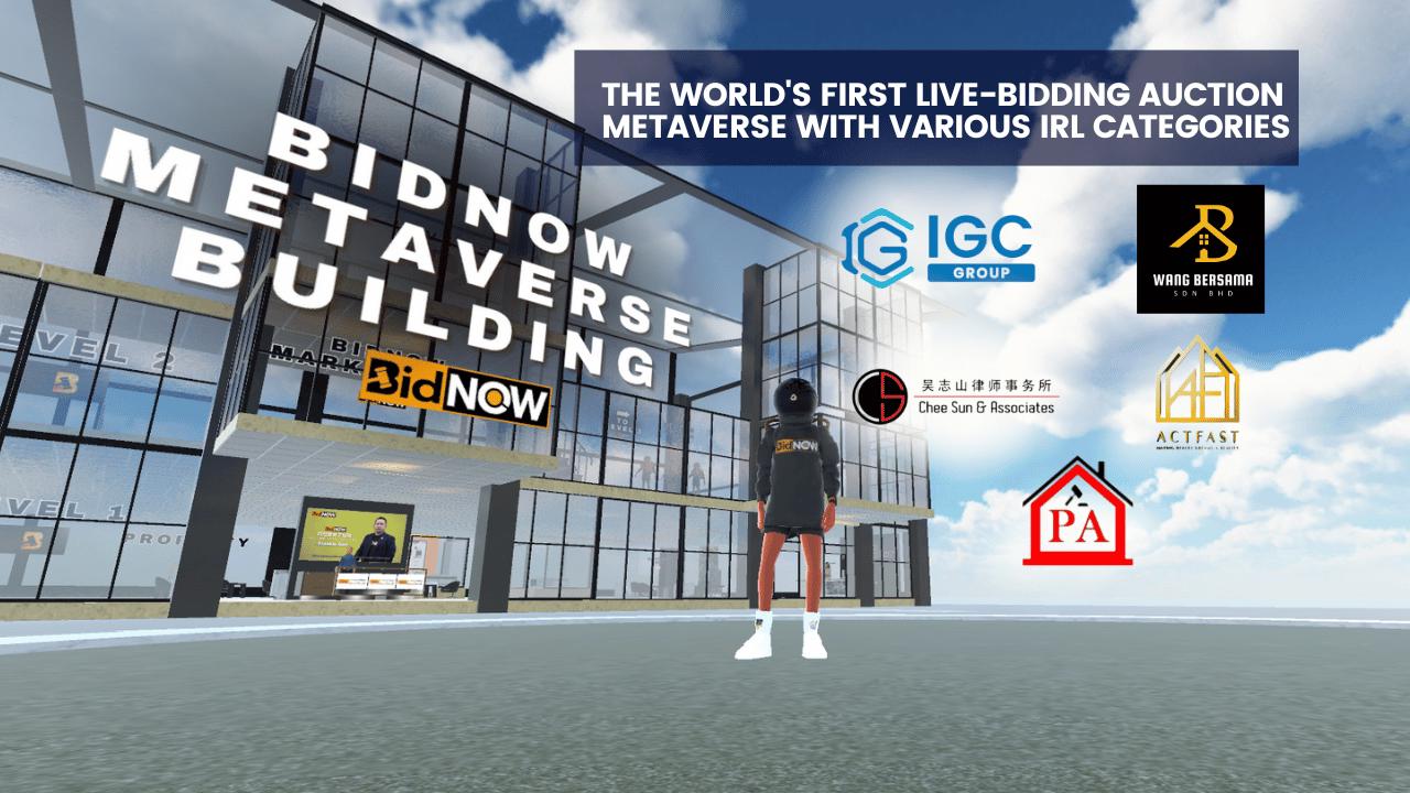 BidNow Metaverse Building