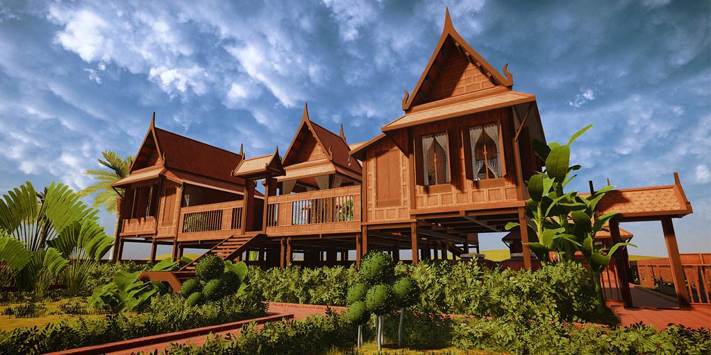 🛞 Tailandia : Traditional Thai house