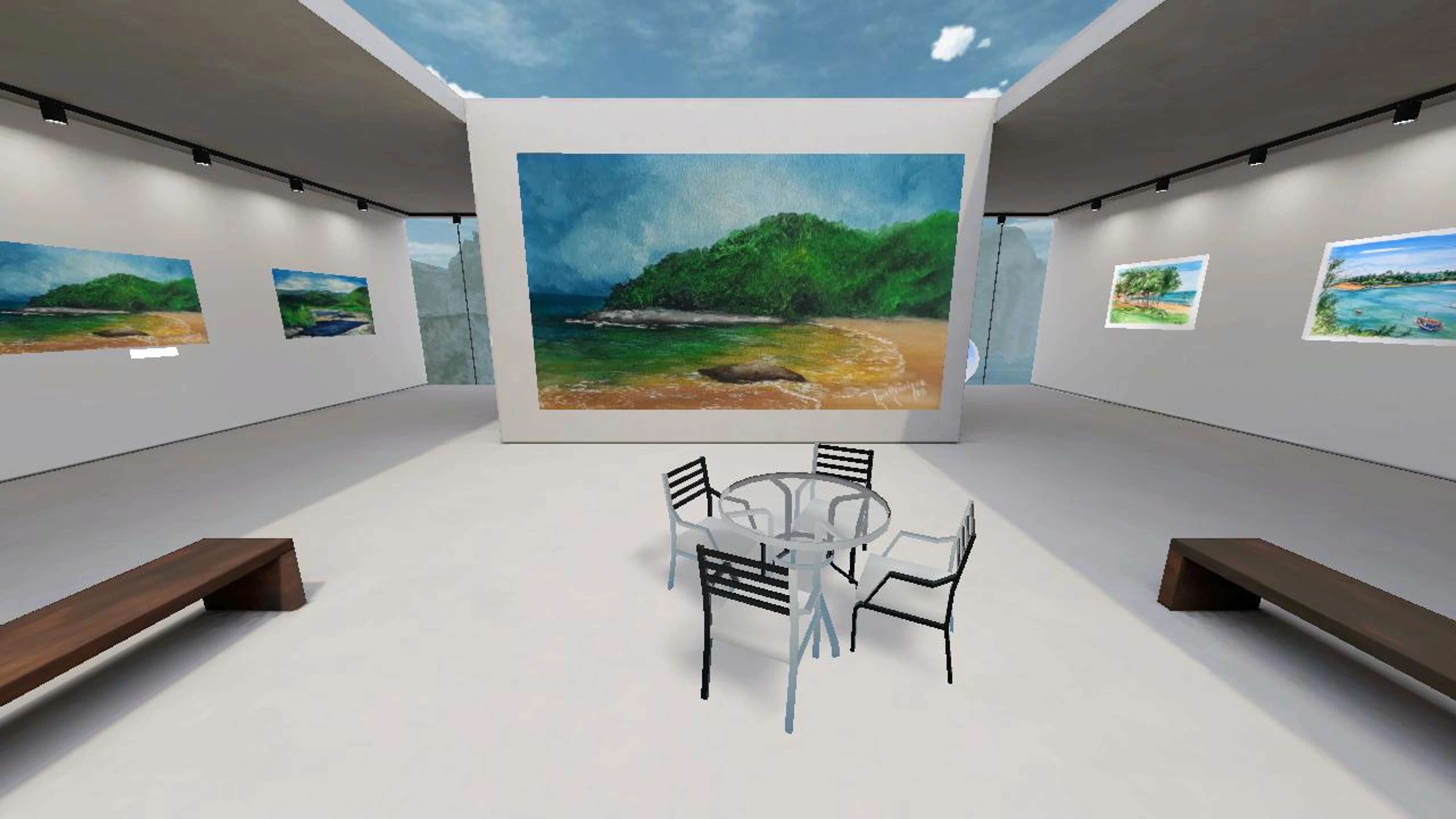 COLETIVA COM ARTISTAS BRASILEIROS TeresinhaMazzei.Arte's