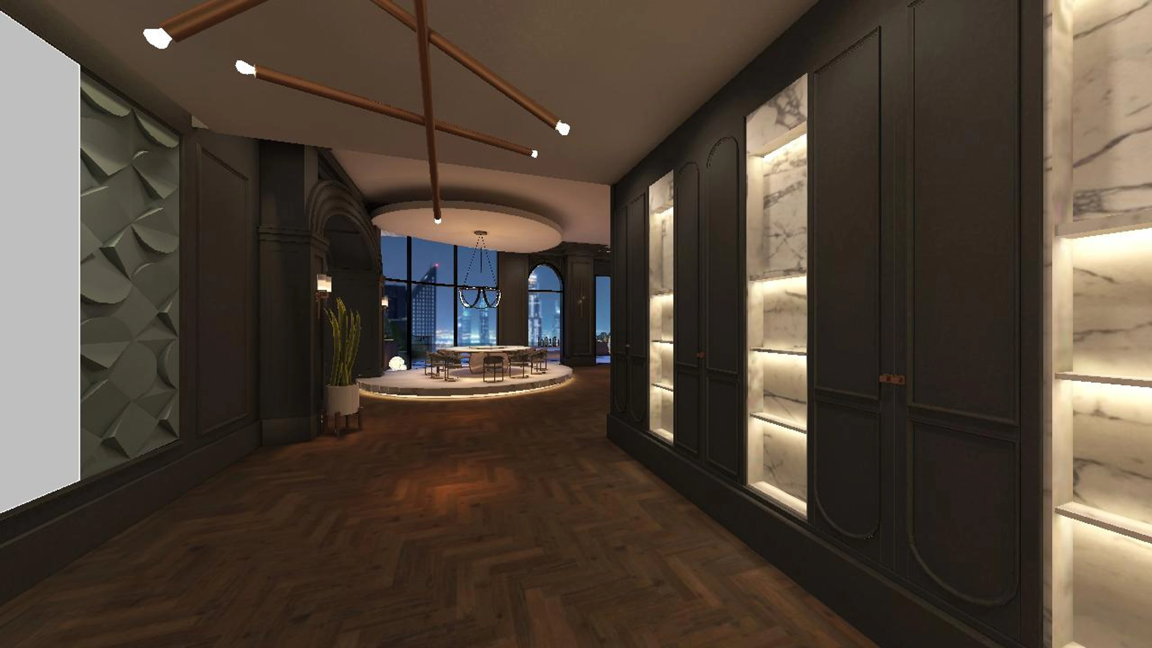 Penthouse #2572 - Dubai - Obsidian