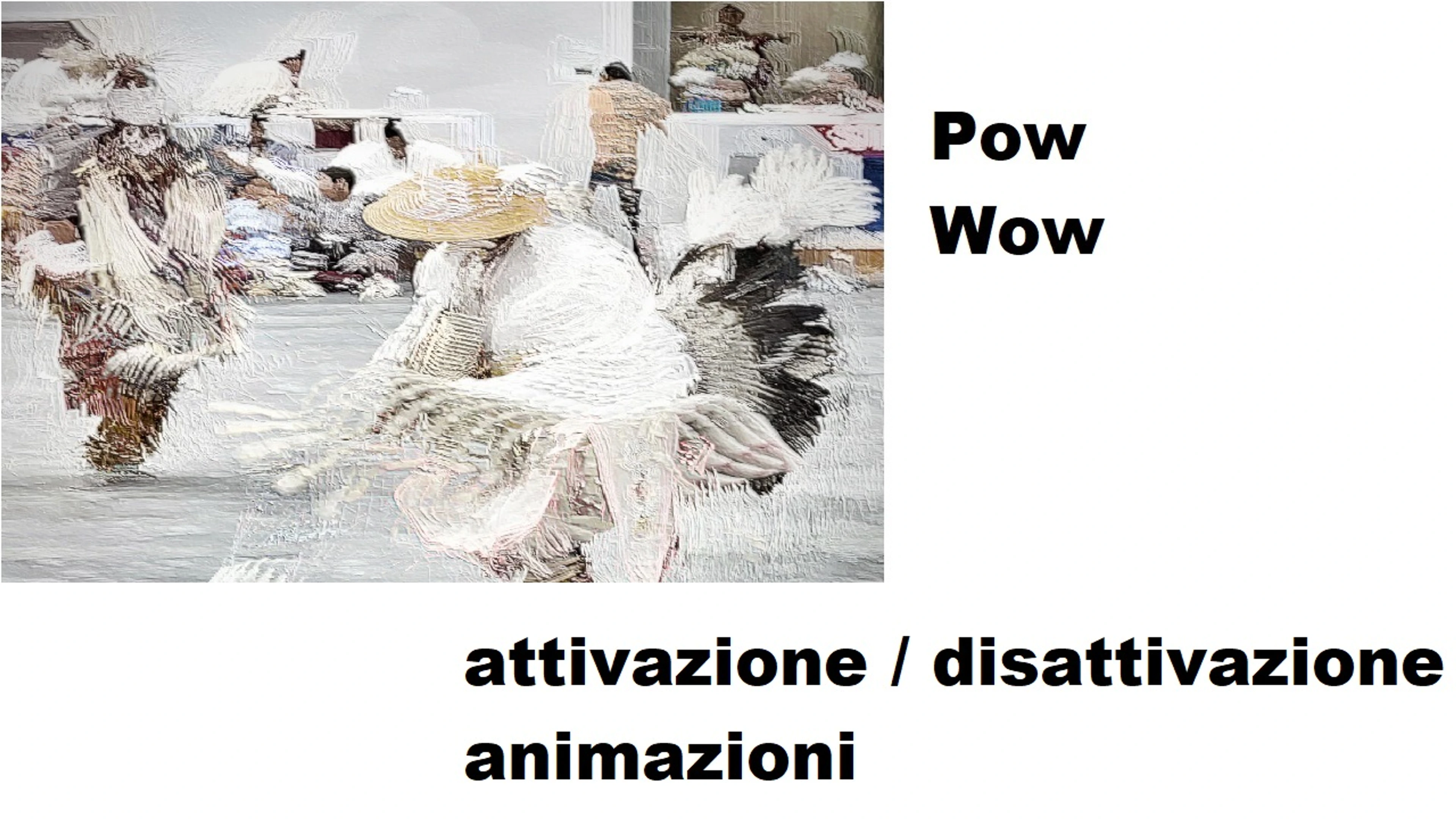 Pow Wow interact music + animation