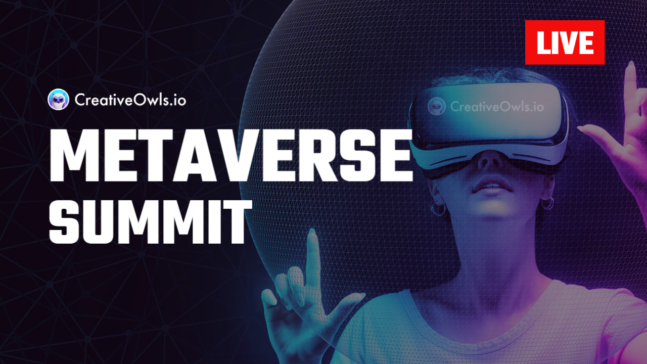 Web3 2023 Metaverse VR Summit by CreativeOwls.io