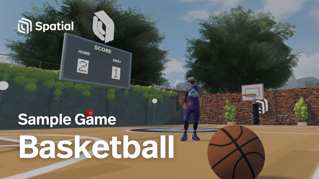 Spatial Sample Game: Basketball