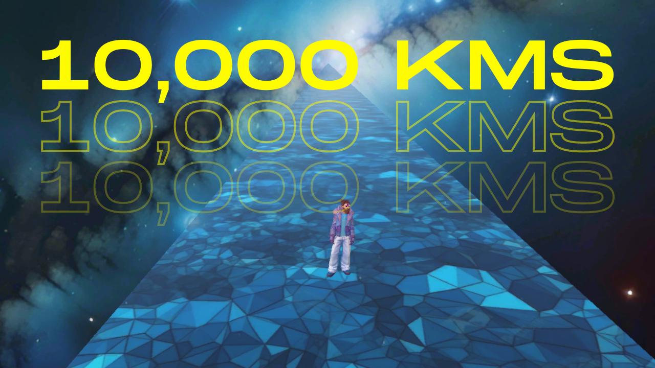 World's Longest Metaverse!! - 10,000KMS/ 6213 MILES LONG!